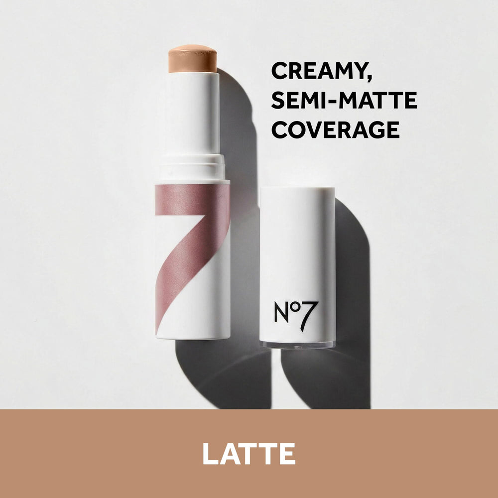No7 creamy stick texture swatch showing smooth blendability benefit