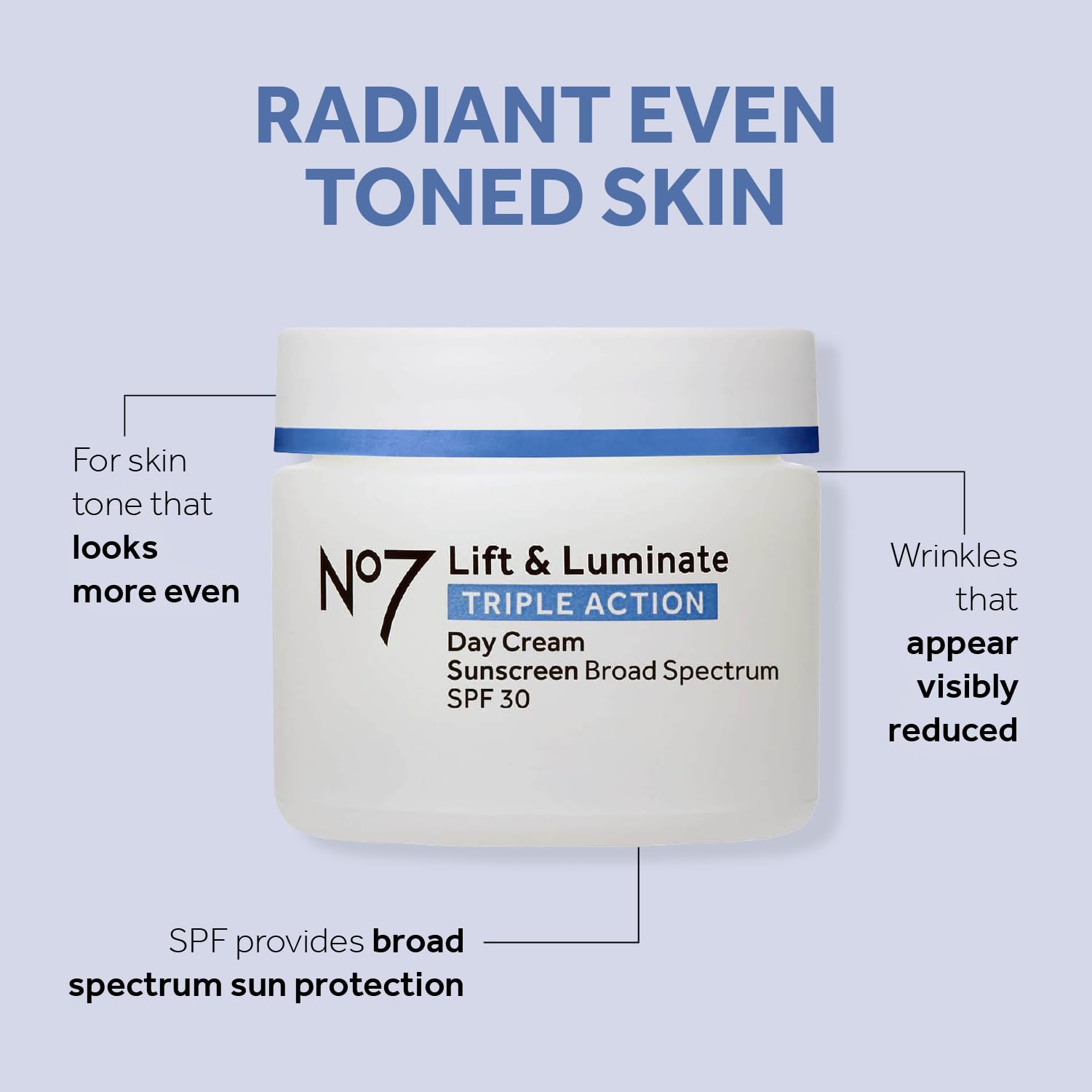 No7 close-up cream texture highlighting hydration benefits