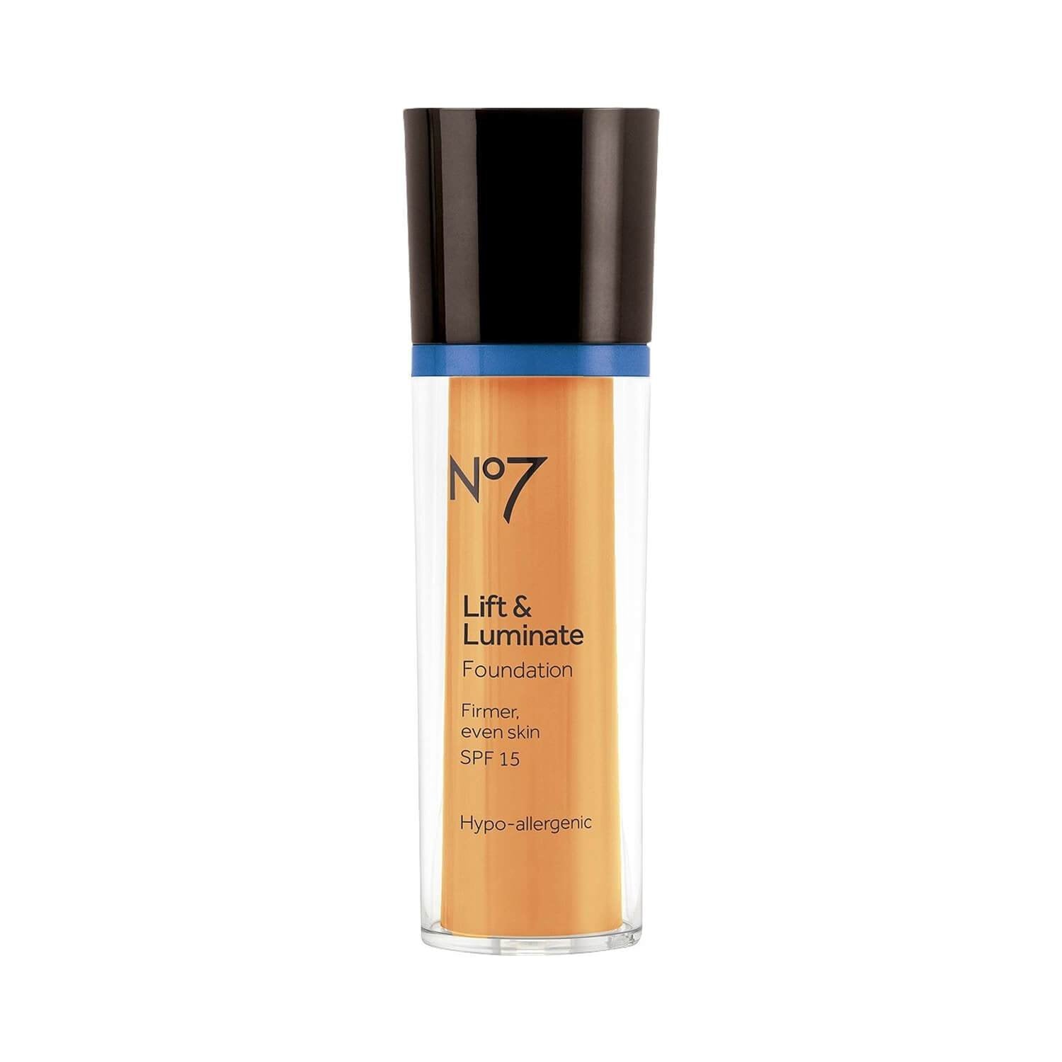 No7 texture swatch of Warm Ivory showing blendable creamy consistency and smooth coverage