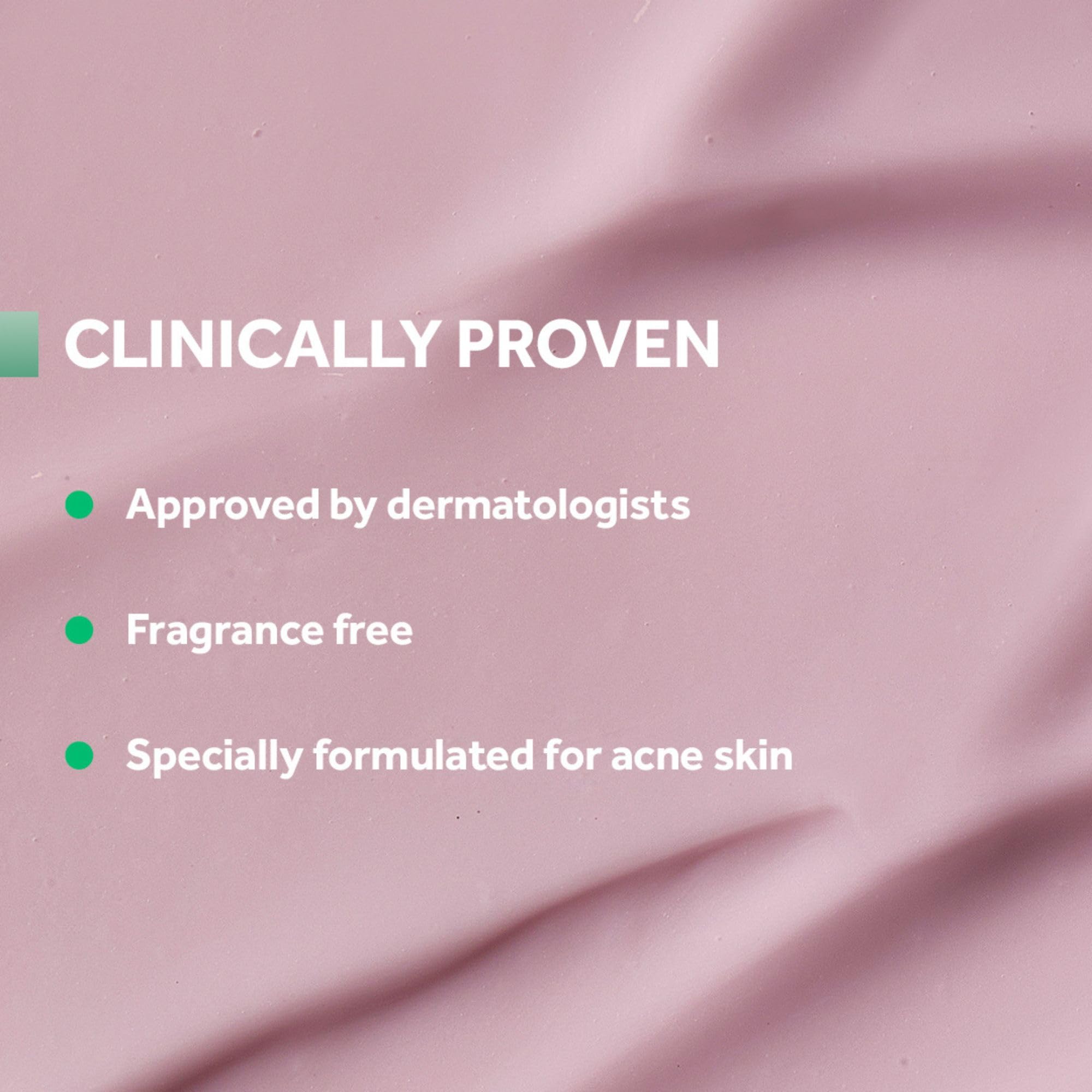 No7 treatment dispensed on fingertip illustrating controlled application for spot treatment