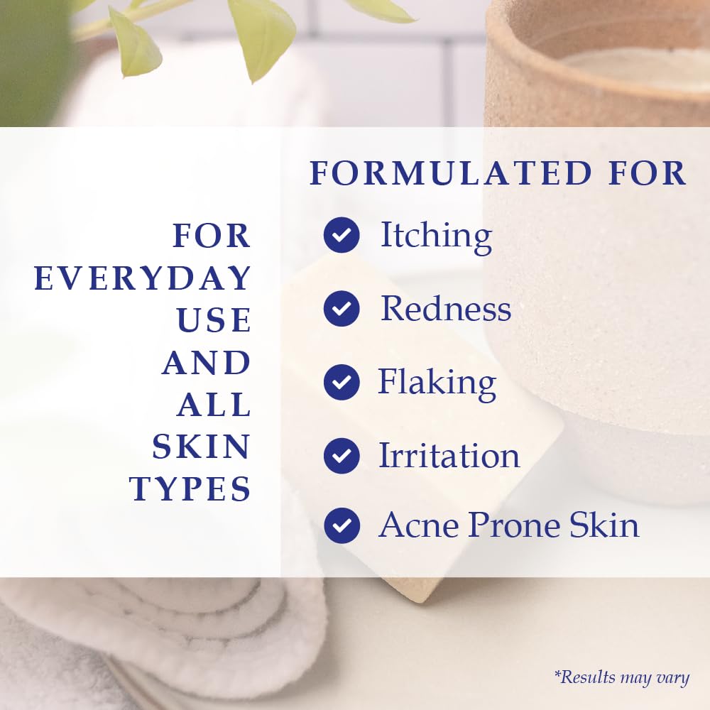 Noble Formula Zinc Bar Soap with argan oil visible layers for nourishing skin.