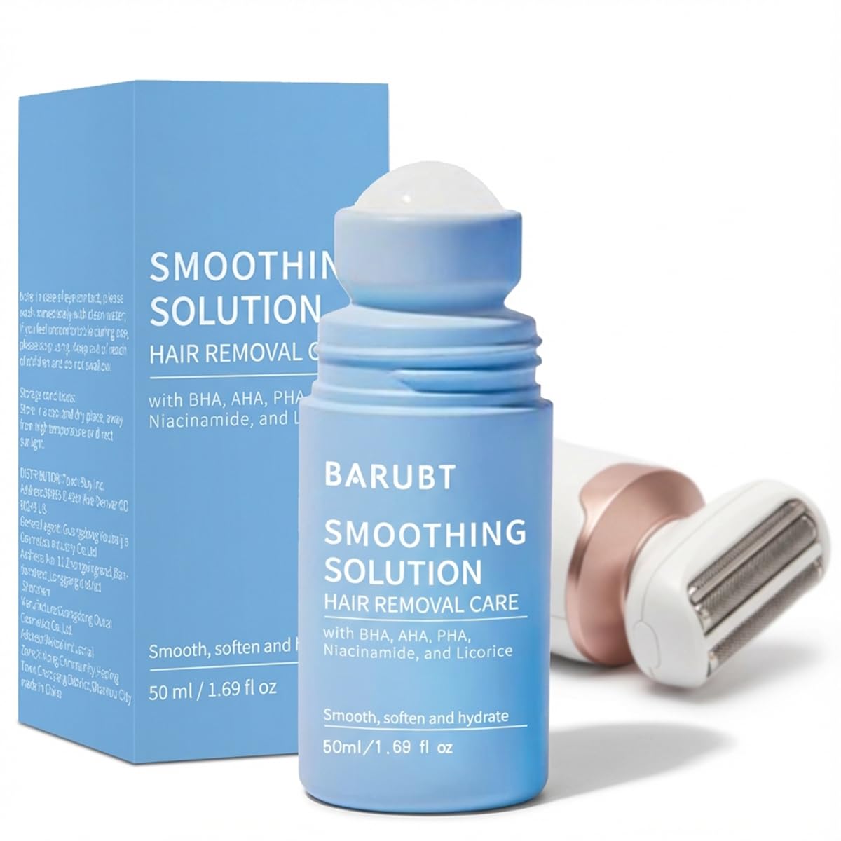 NOEEWUPO ingrown hair serum bottle for smoothing post-shave skin