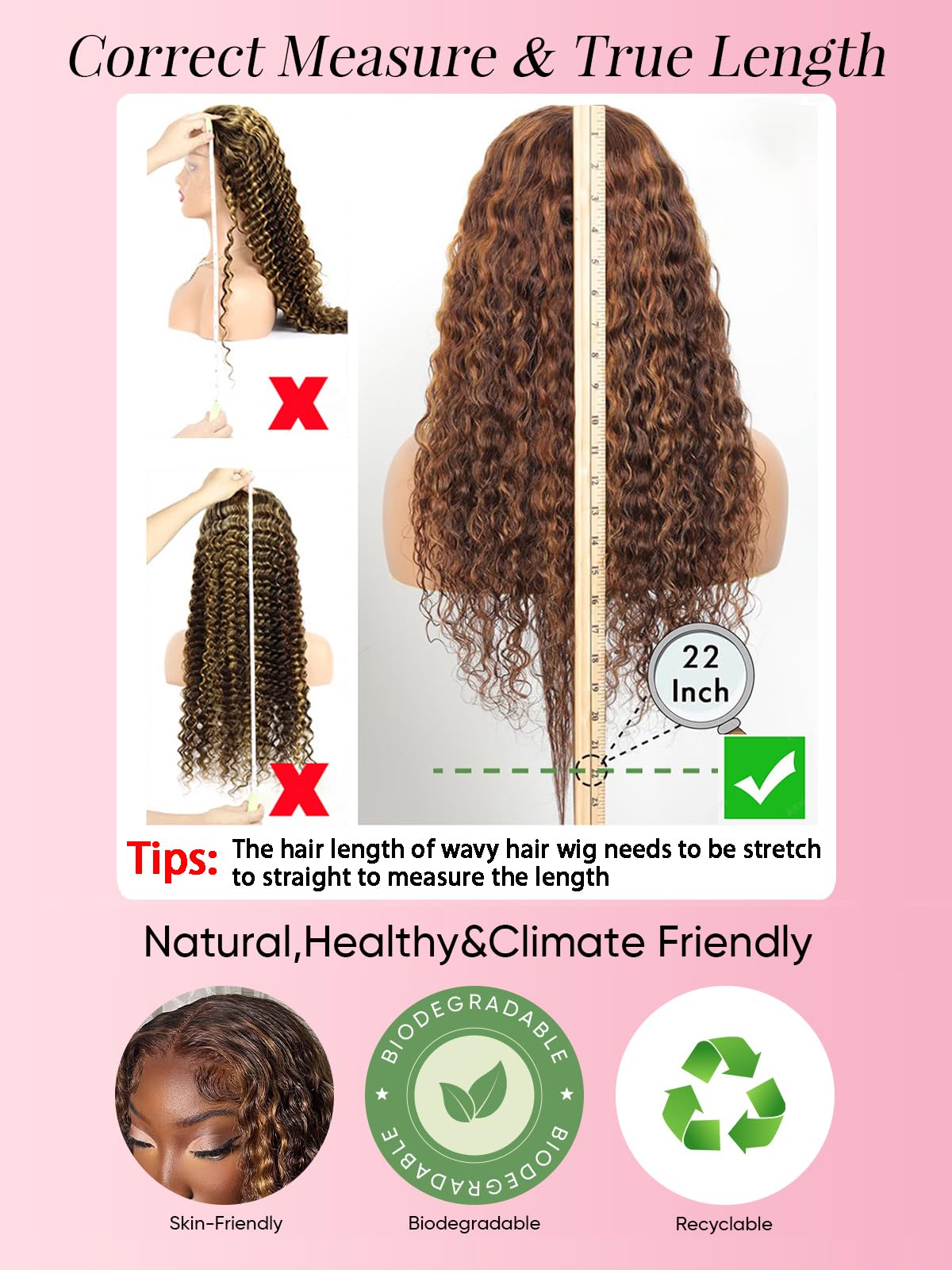 NOELLA wedding-party-ombre wig style showcases elegant color and long-lasting waves.