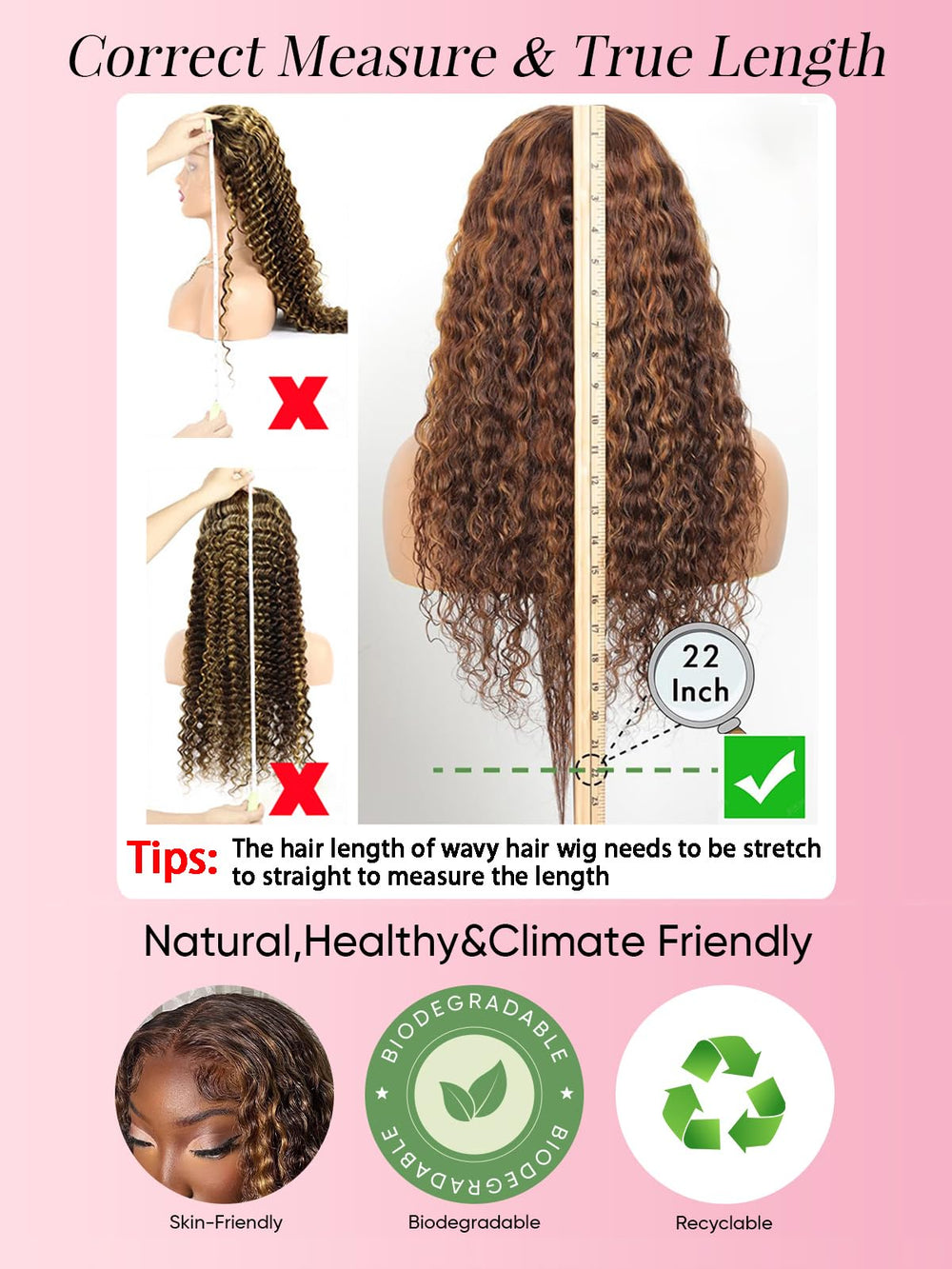 NOELLA wedding-party-ombre wig style showcases elegant color and long-lasting waves.