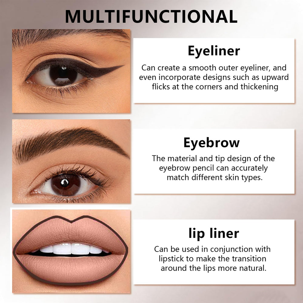 Noerrors waterproof brown and coffee shades withstand humidity for all-day wear.
