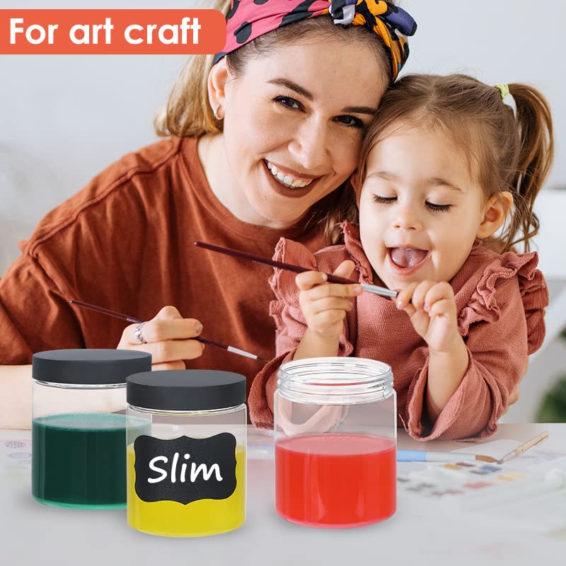 NOIRUC-CZ BPA-free plastic jars provide safe, reusable storage.
