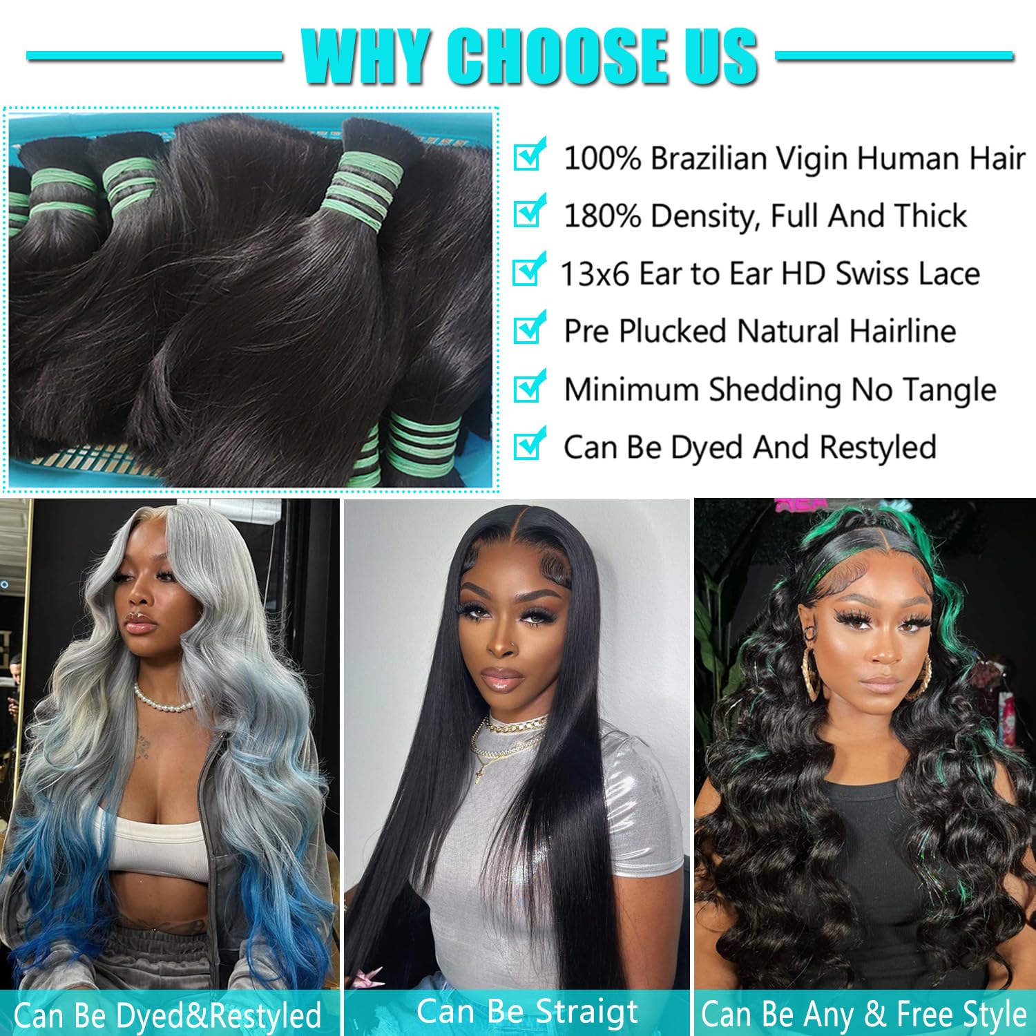 Nollipopco 13x6 lace-front wig with baby hair front for realistic hairline styling.