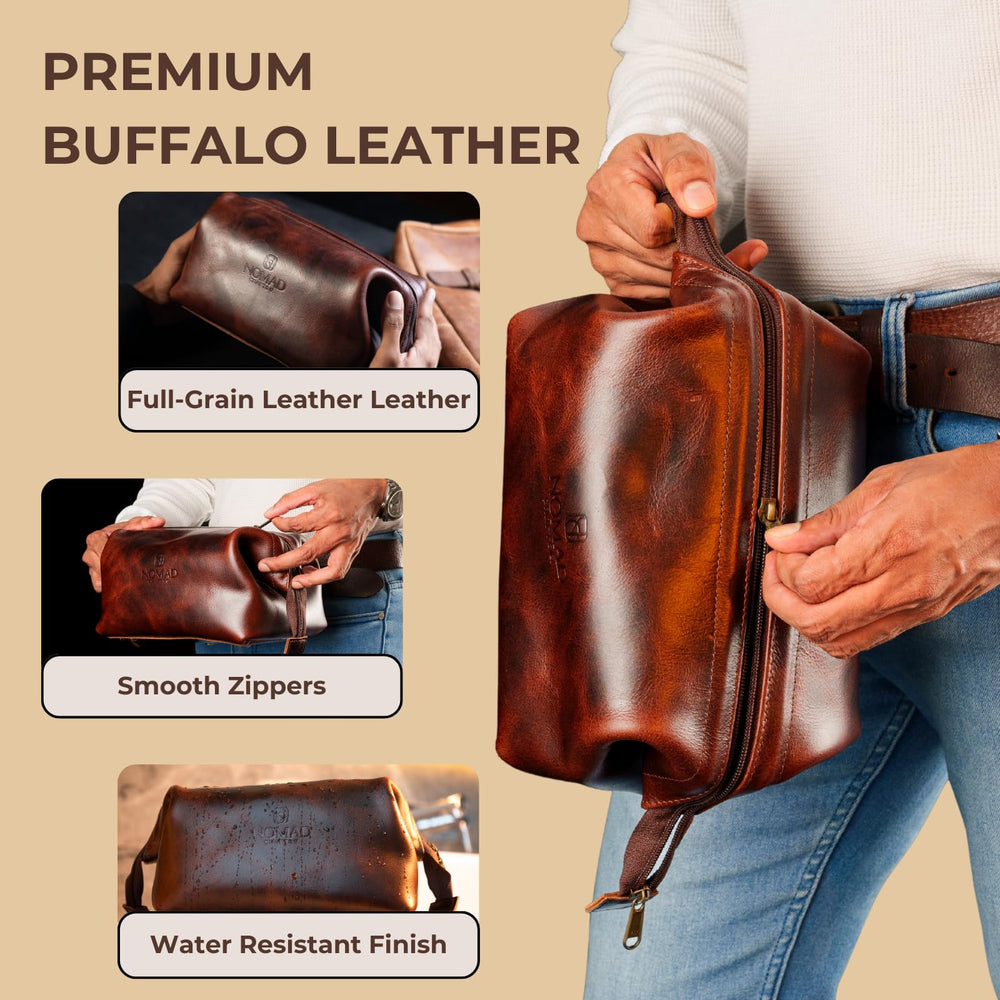 NomadCraftsCo versatile bag suited for both men and women travelers