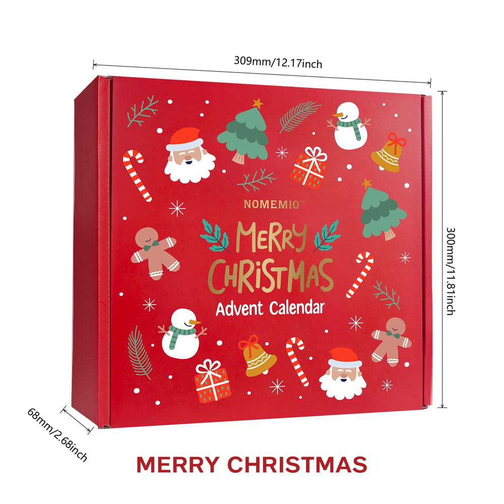 Nomemio festive gift box—ready-to-gift presentation that sparks holiday cheer.