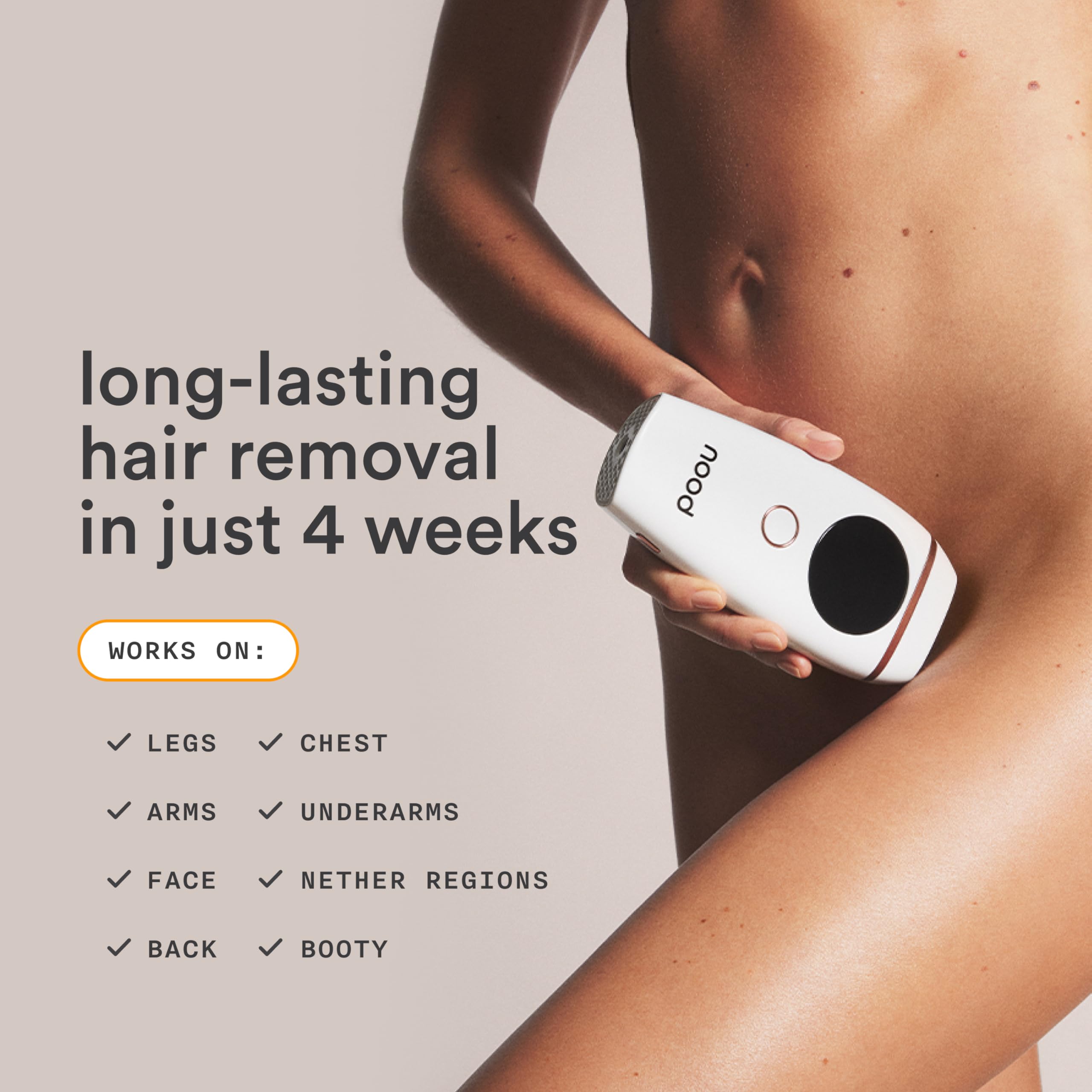 Nood Flasher 2.0 side view highlighting wired technology for faster sessions.