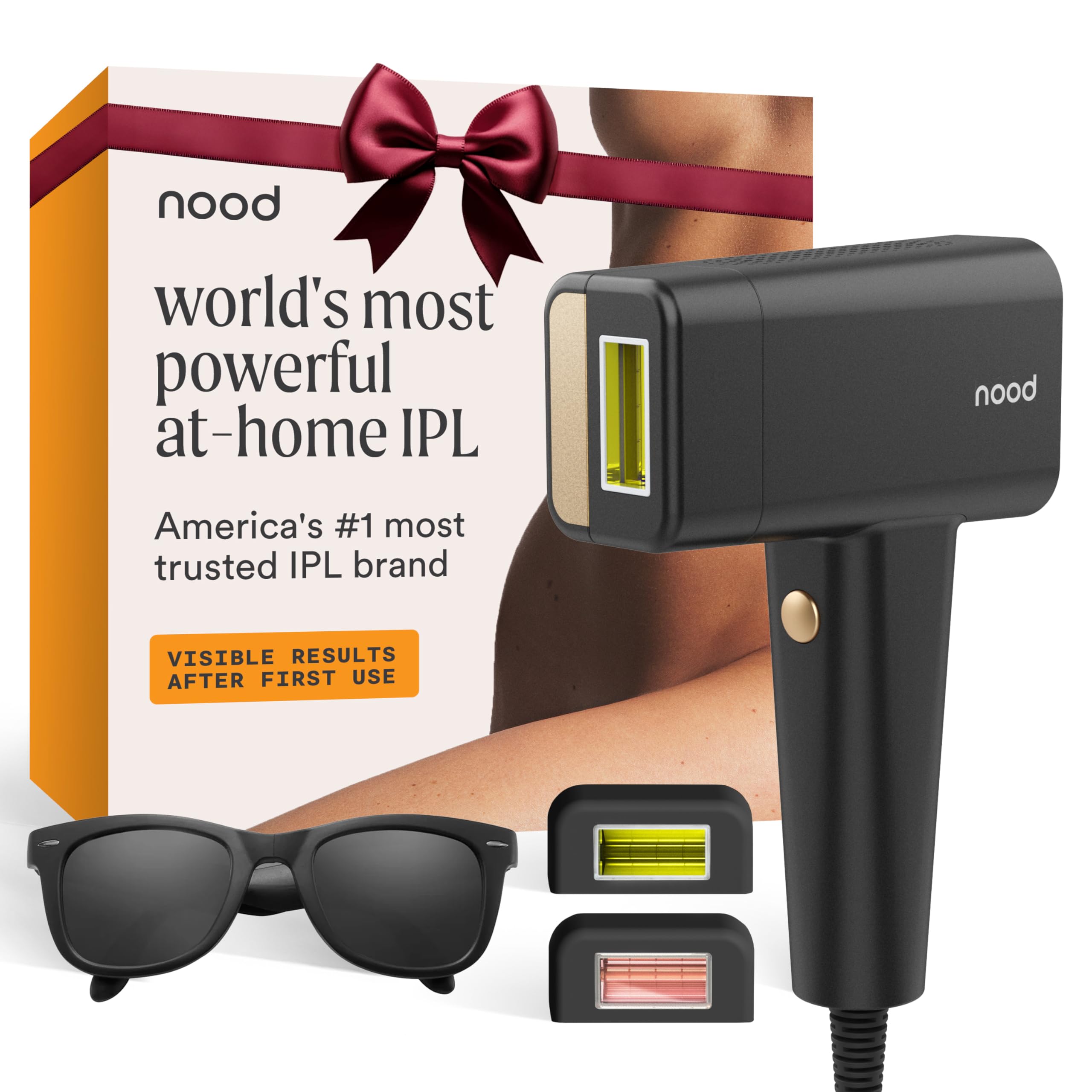 Nood Flasher Pro front view for at-home hair removal convenience