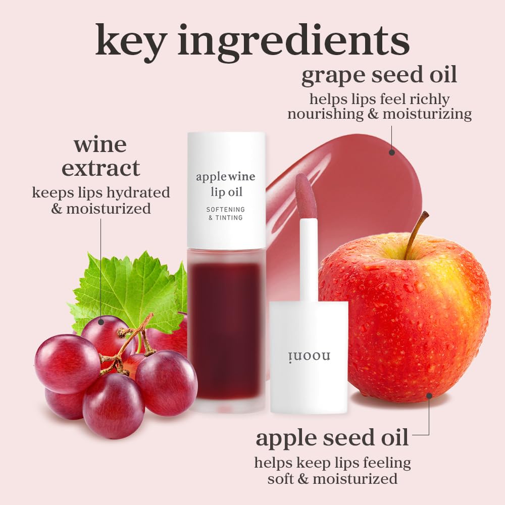 NOONI Applewine Lip Oil gift box signals a thoughtful present