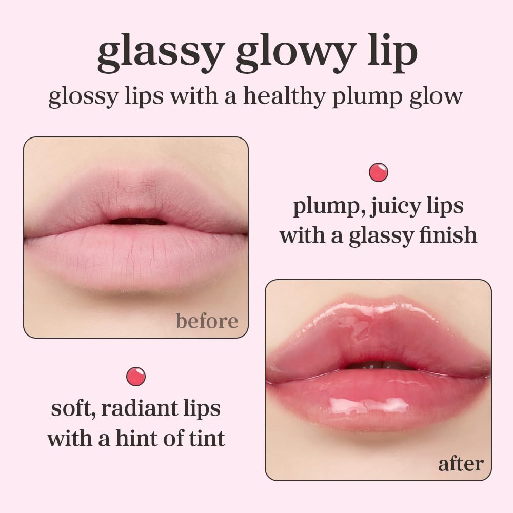 NOONI Appleplum lip oil swatches reveal tinted shine and plump-ready lips