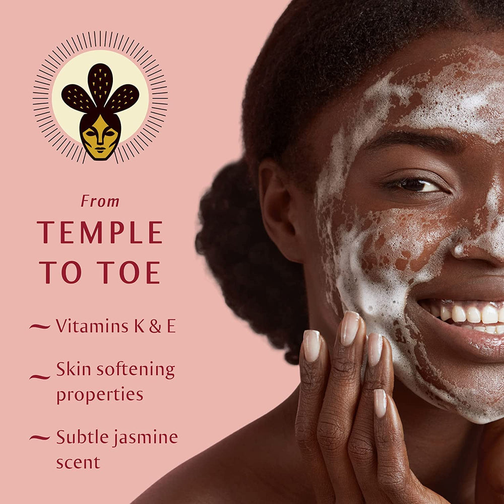 Nopalera Jasmine Bar Soap on shelf signals vegan, USA-made skincare.