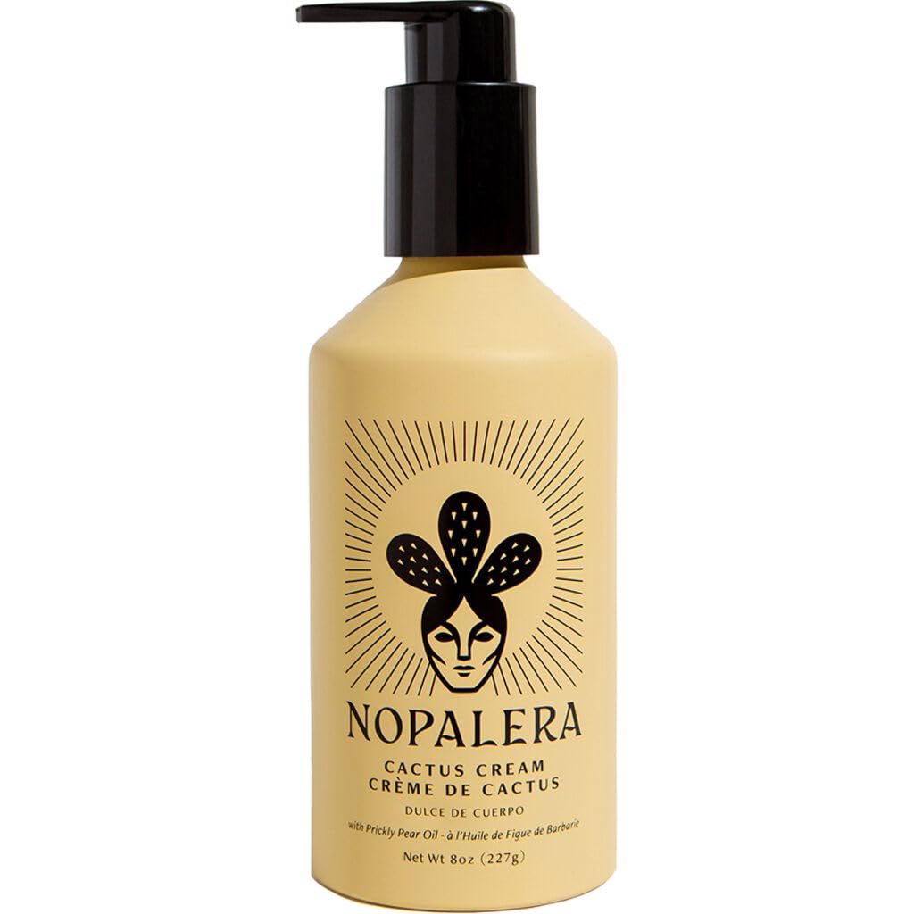 Nopalera Dulce de Cuerpo Cream bottle close-up showing deep hydration.