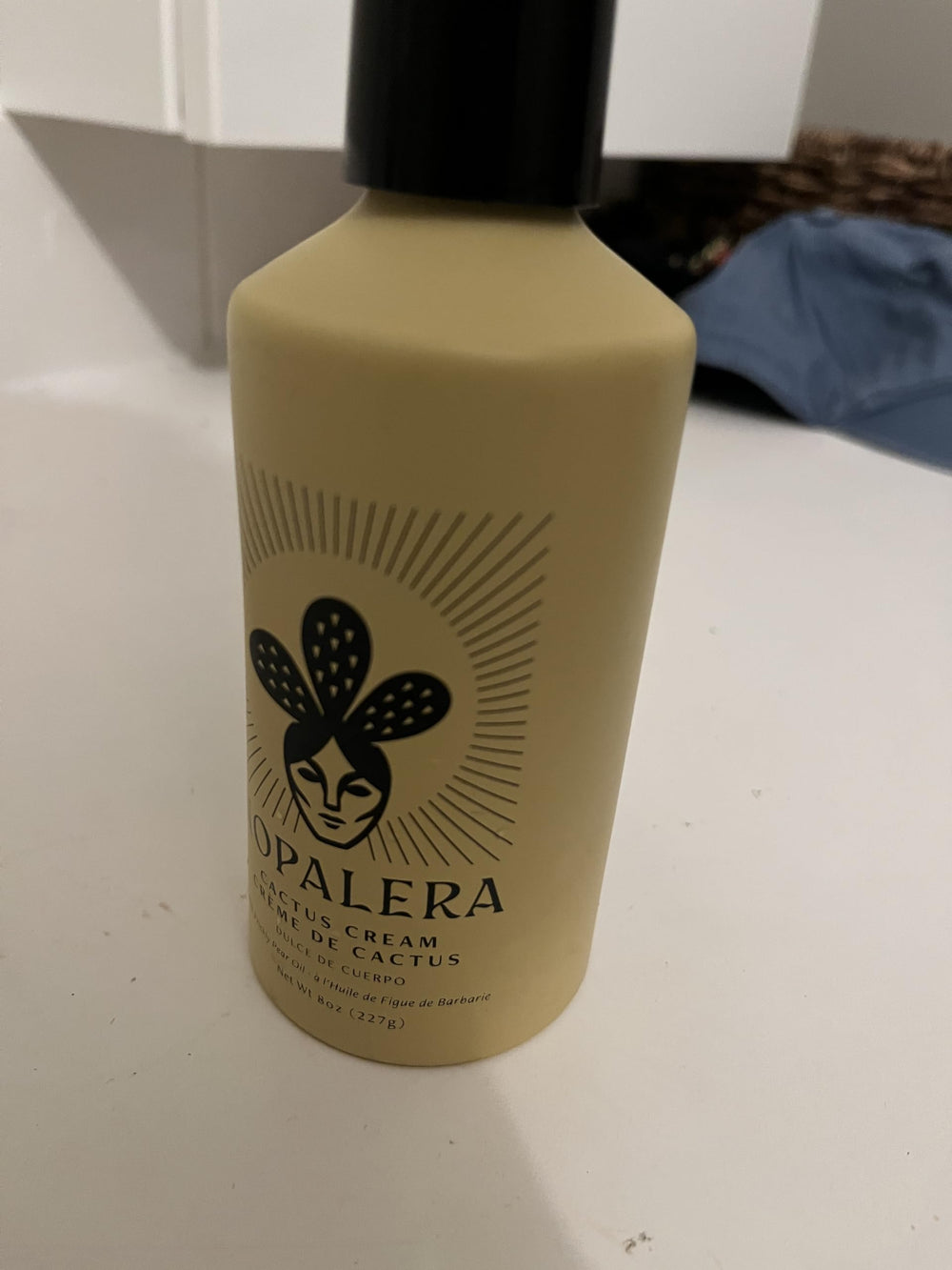 Nopalera vegan-label indicating vegan formulation for ethical care.