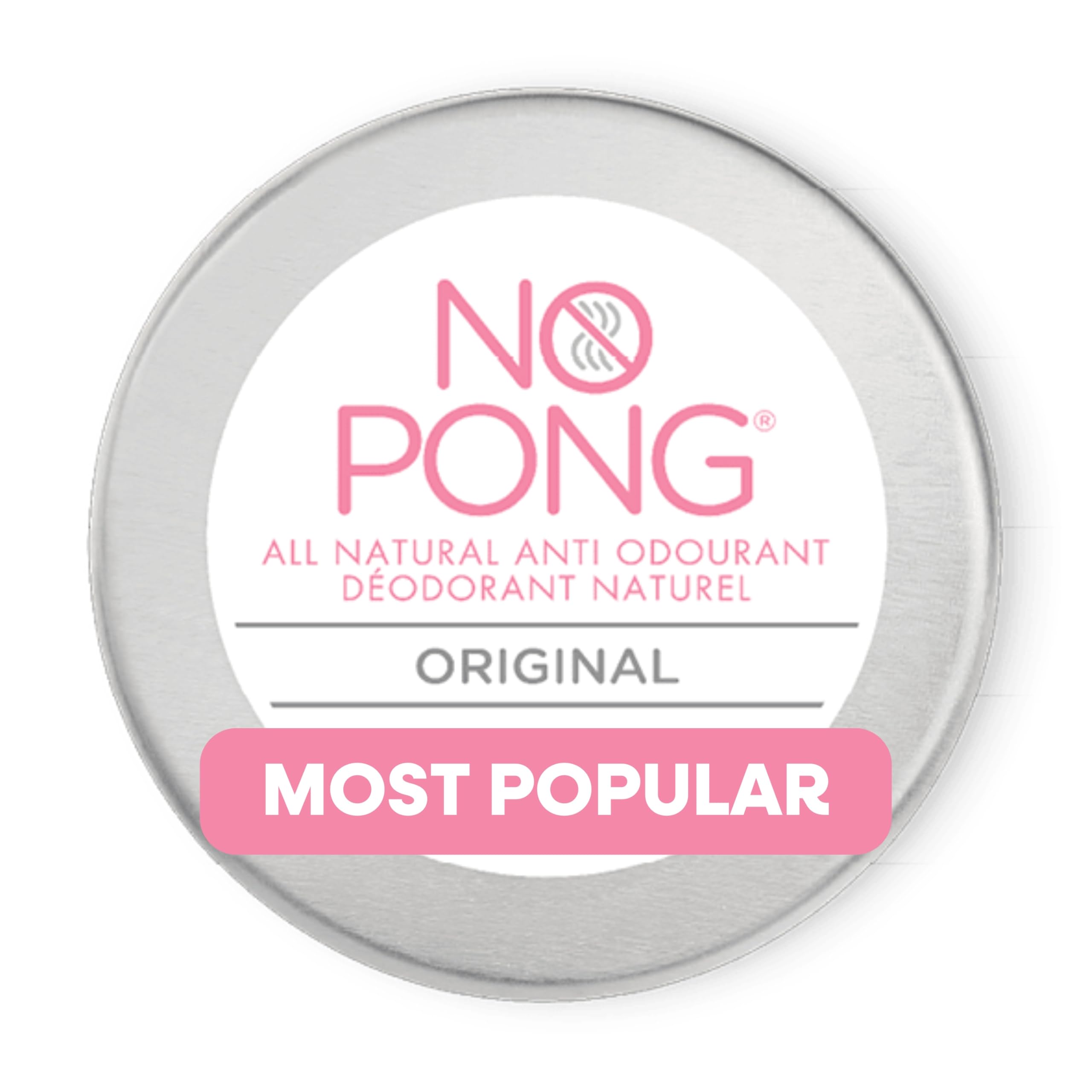 NO PONG original deodorant pea-size-application shows quick, comfortable daily use.