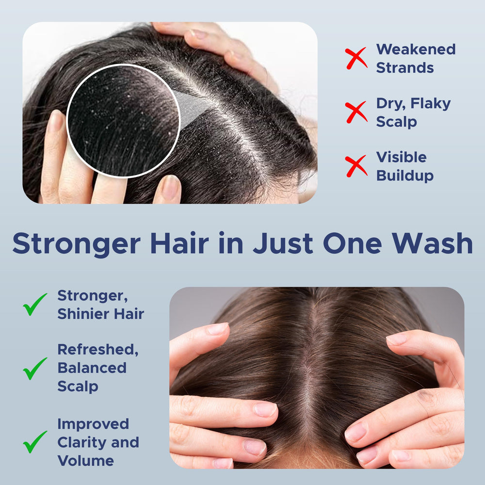 Nora Ross hair texture before-after demonstrates smoother strands and frizz reduction.