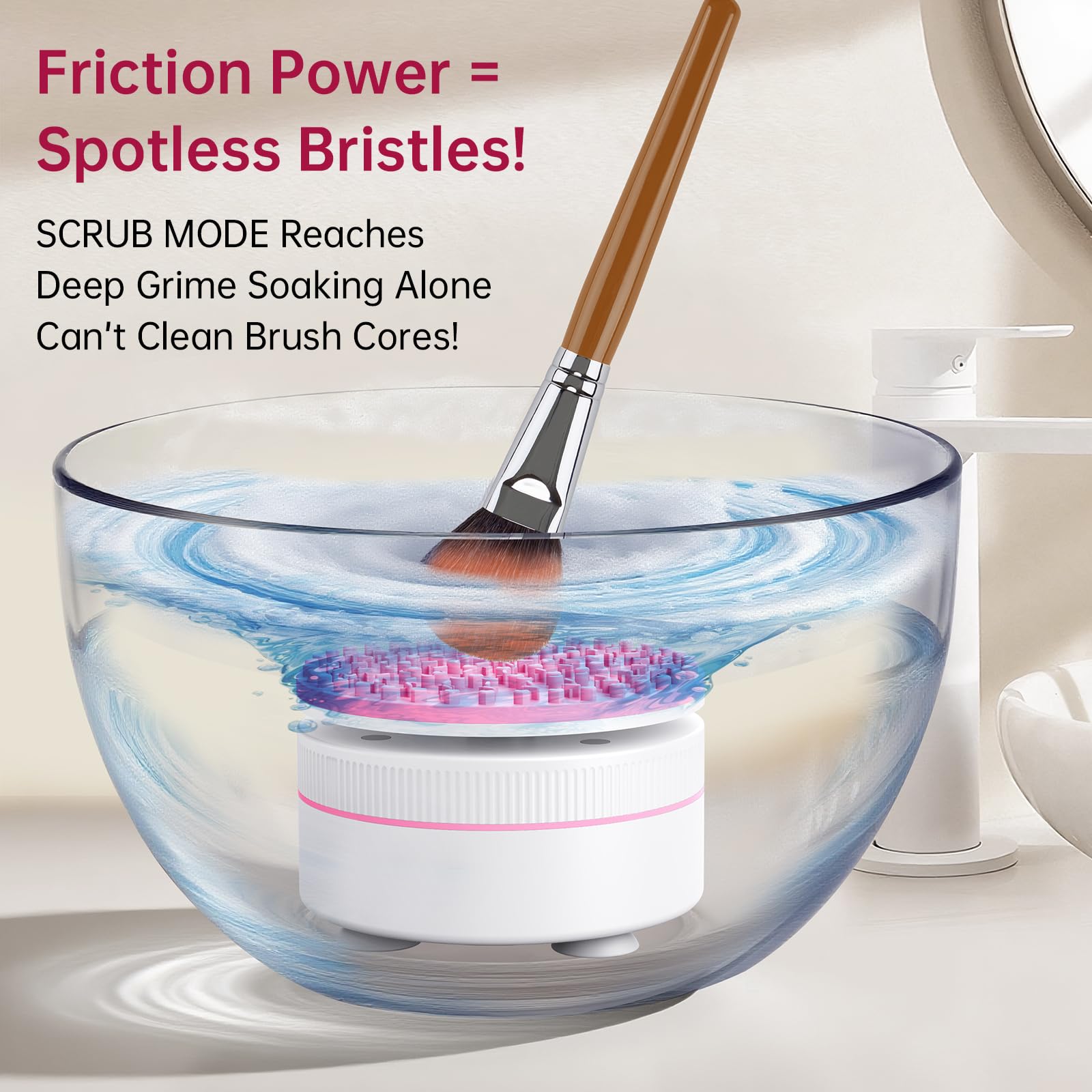 Norate makeup brush cleaner solution bottle ready for safe cleansing