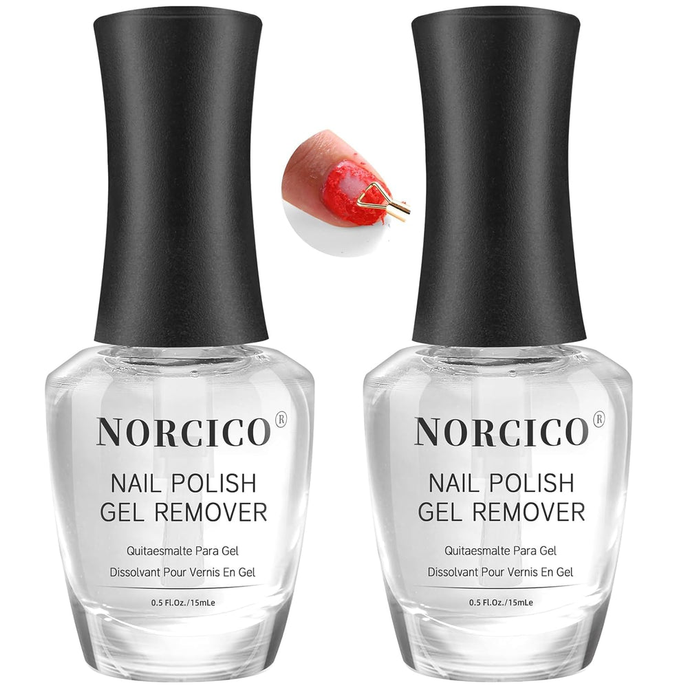 NORCICO gel-polish-remover bottle for quick at-home removal with smooth results