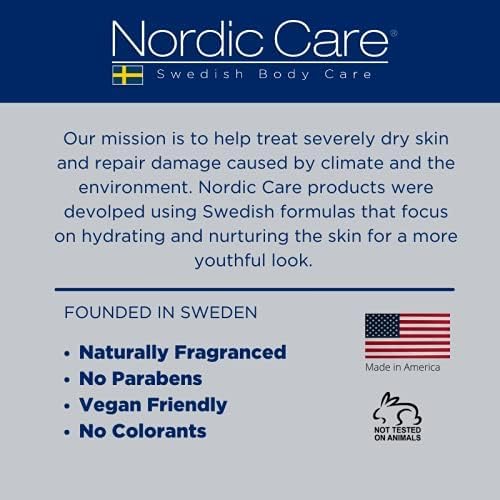 Nordic Care Foot Care Cream is hypoallergenic and lanolin-free