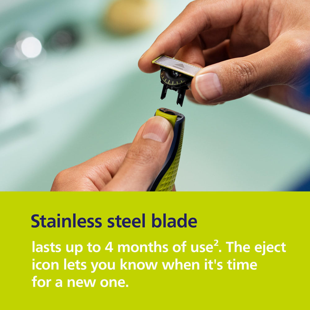 Norelco OneBlade 360 USB charging enables cordless convenience