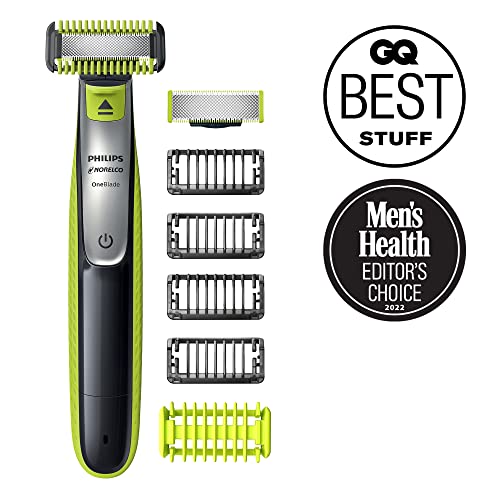 Norelco OneBlade supports wet and dry use for convenience.