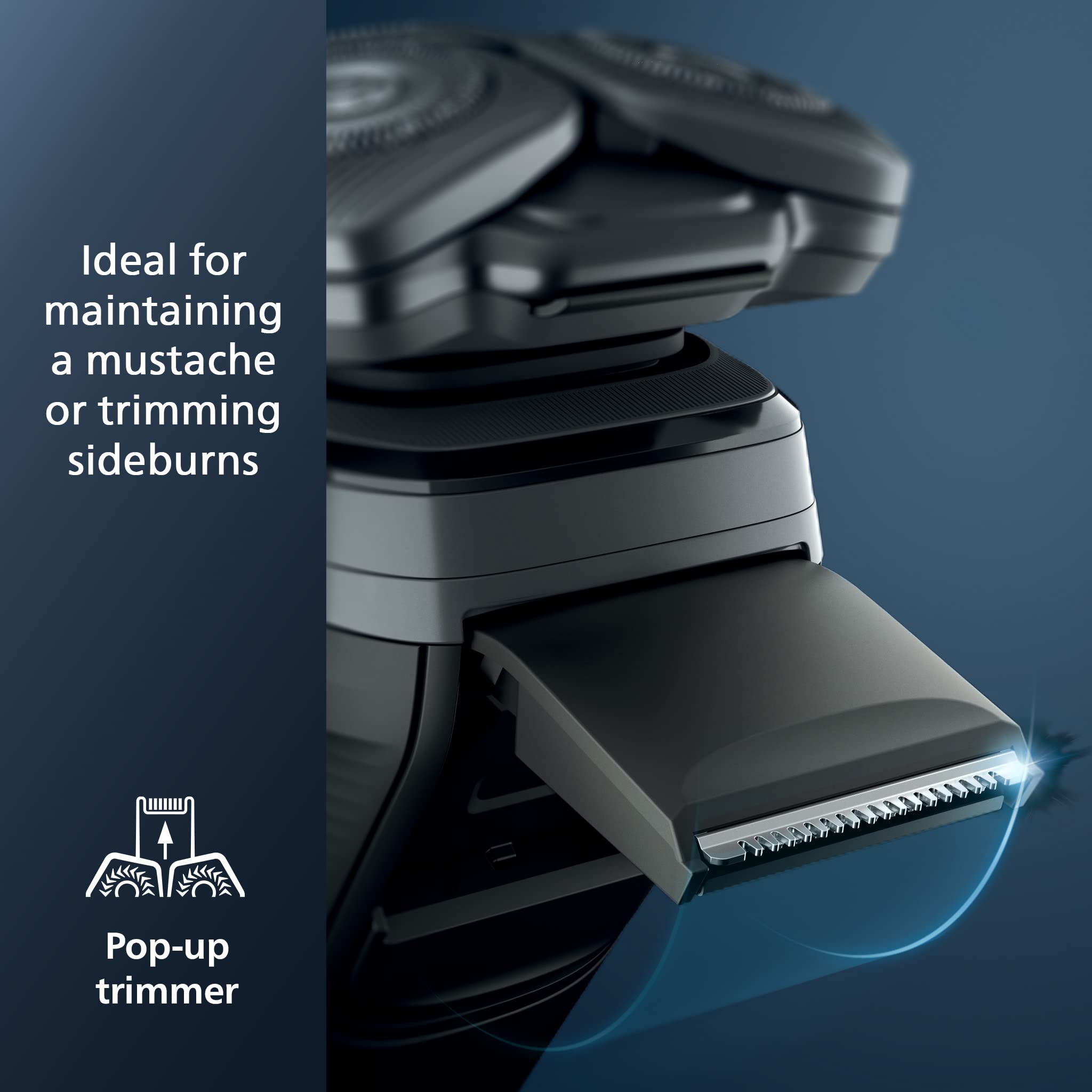 Norelco Shaver 5400 auto-adapt senses density for comfortable shaving