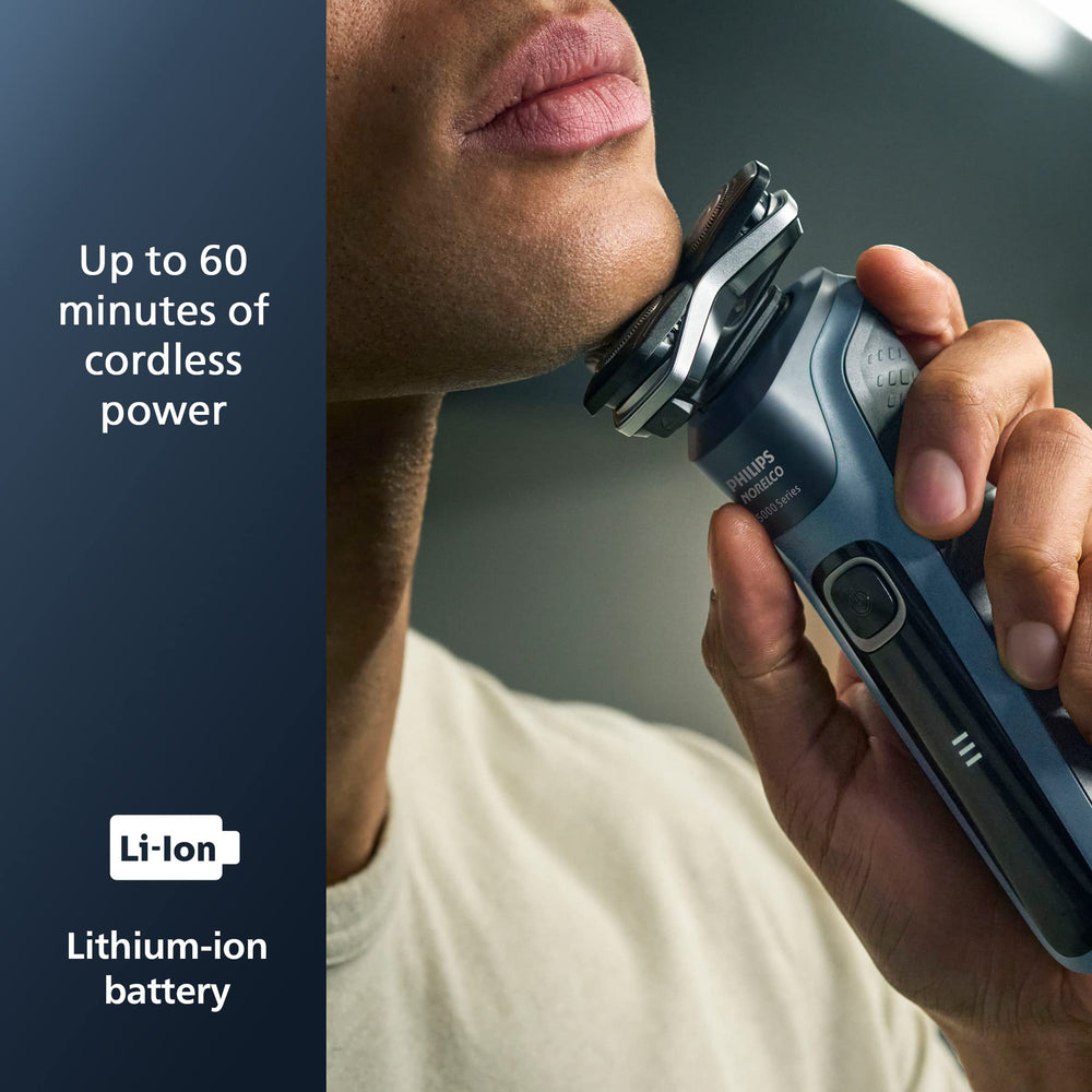 Norelco Shaver 5400 pop-up trimmer for detailing sideburns