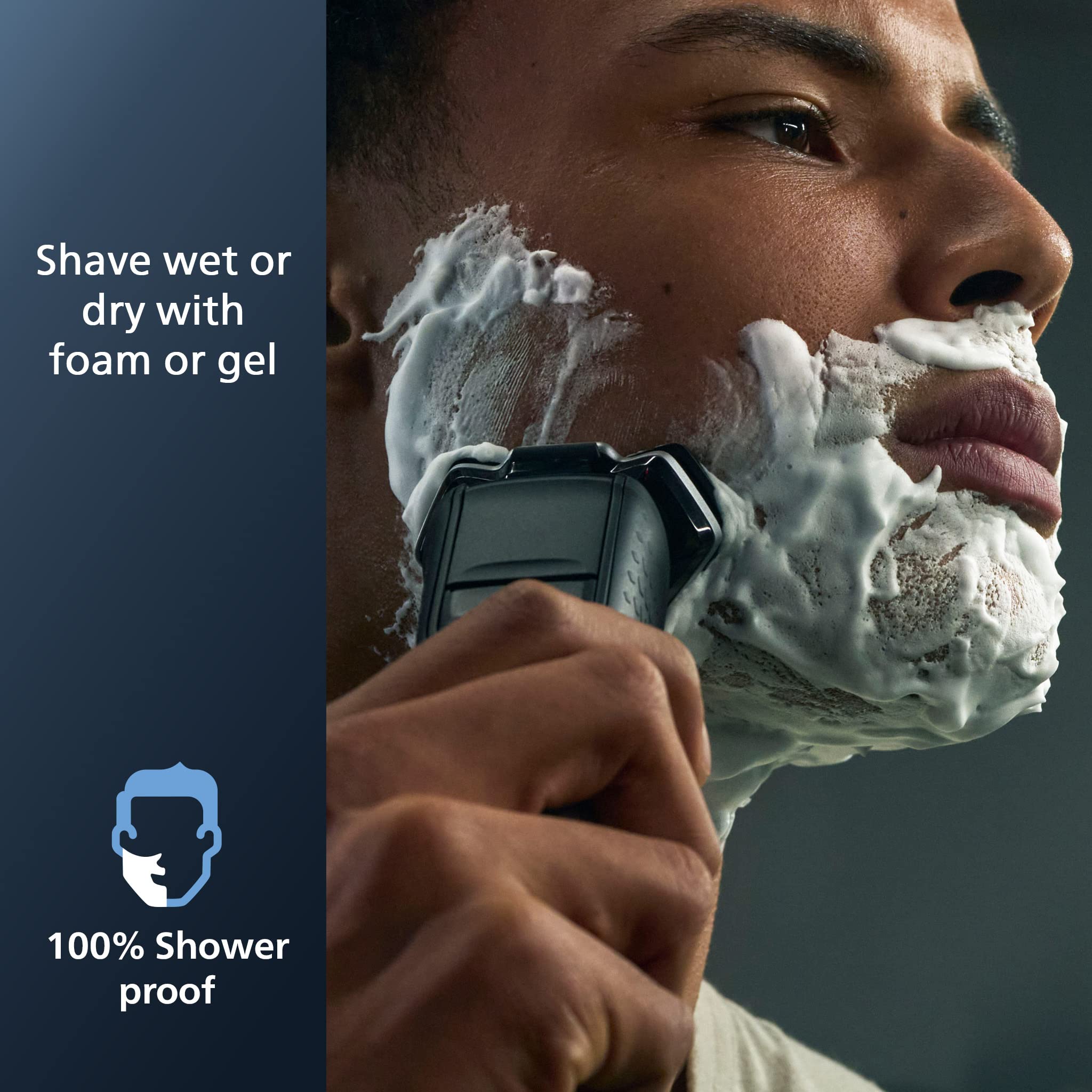 Norelco Shaver 5400 wet and dry shaving for versatile routines