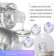 NORCICO ergonomic-nail-scraper offers comfortable control for smooth prep.