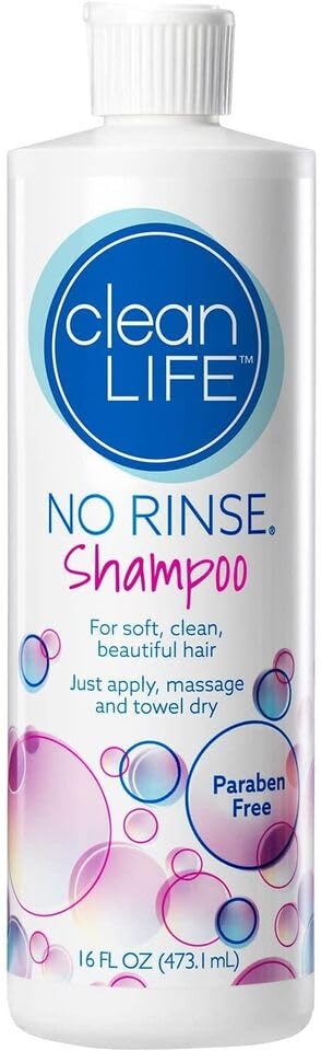 No-Rinse Shampoo USA-made and trusted by professionals