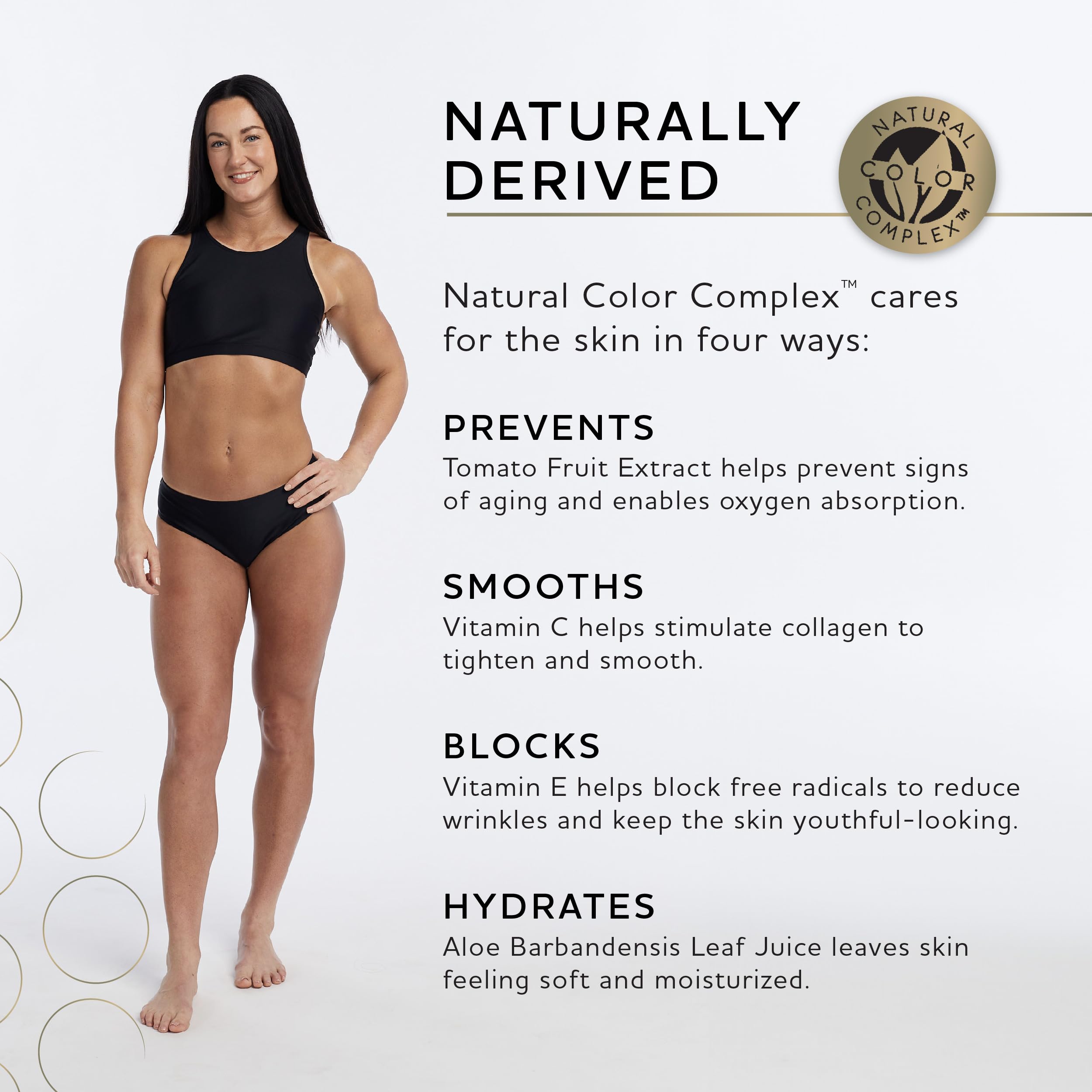 Norvell Cosmo spray tan featuring tomato seed extract ingredient highlight