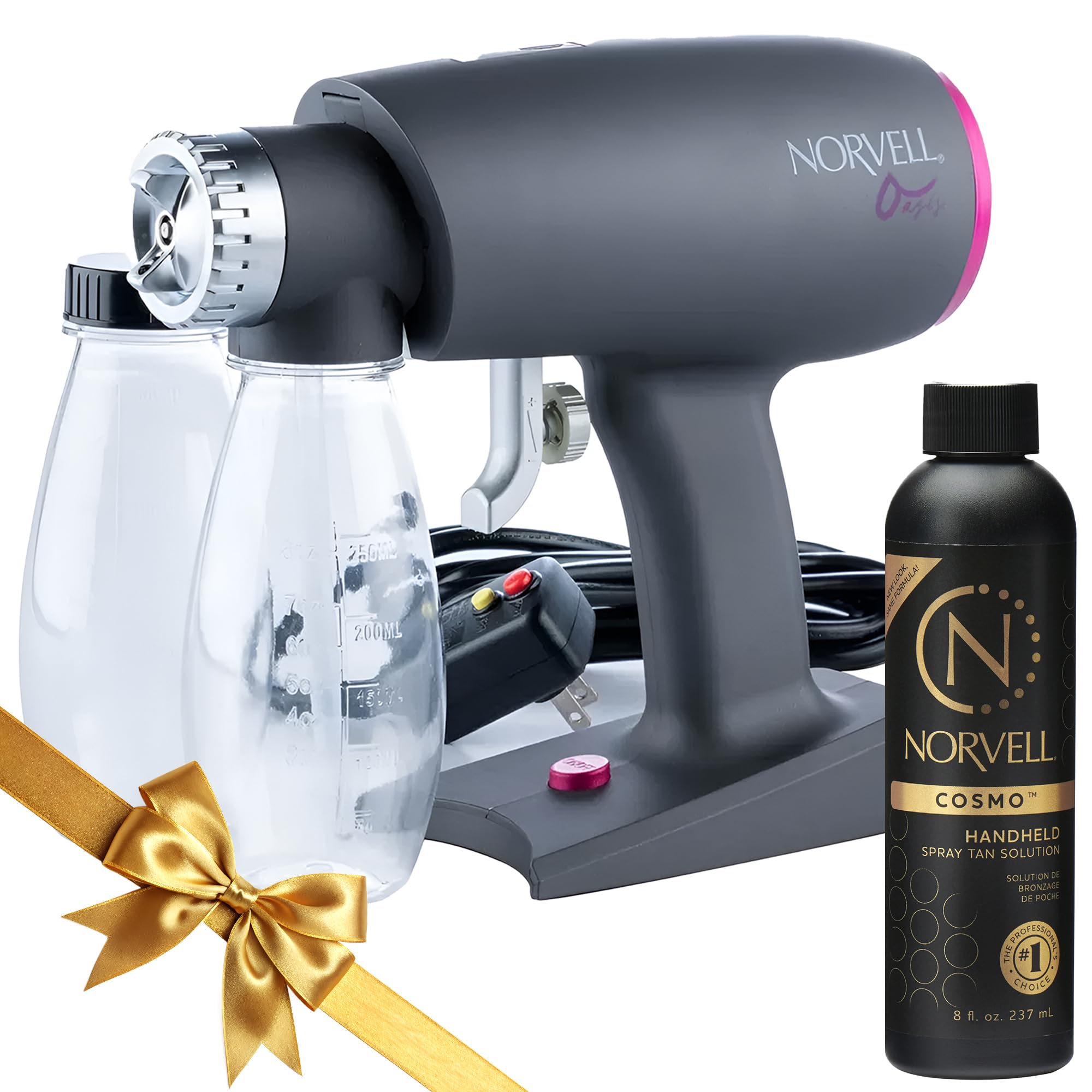 Norvell Oasis spray-tan machine compact design for home or mobile tanning sessions.