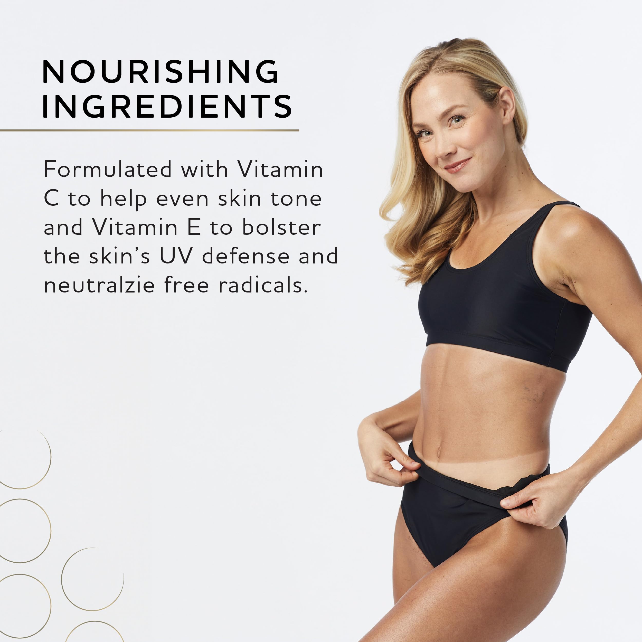 Norvell Post Self Tanner cleanser fragrance shot suggests vanilla-sugar scent mood lift.