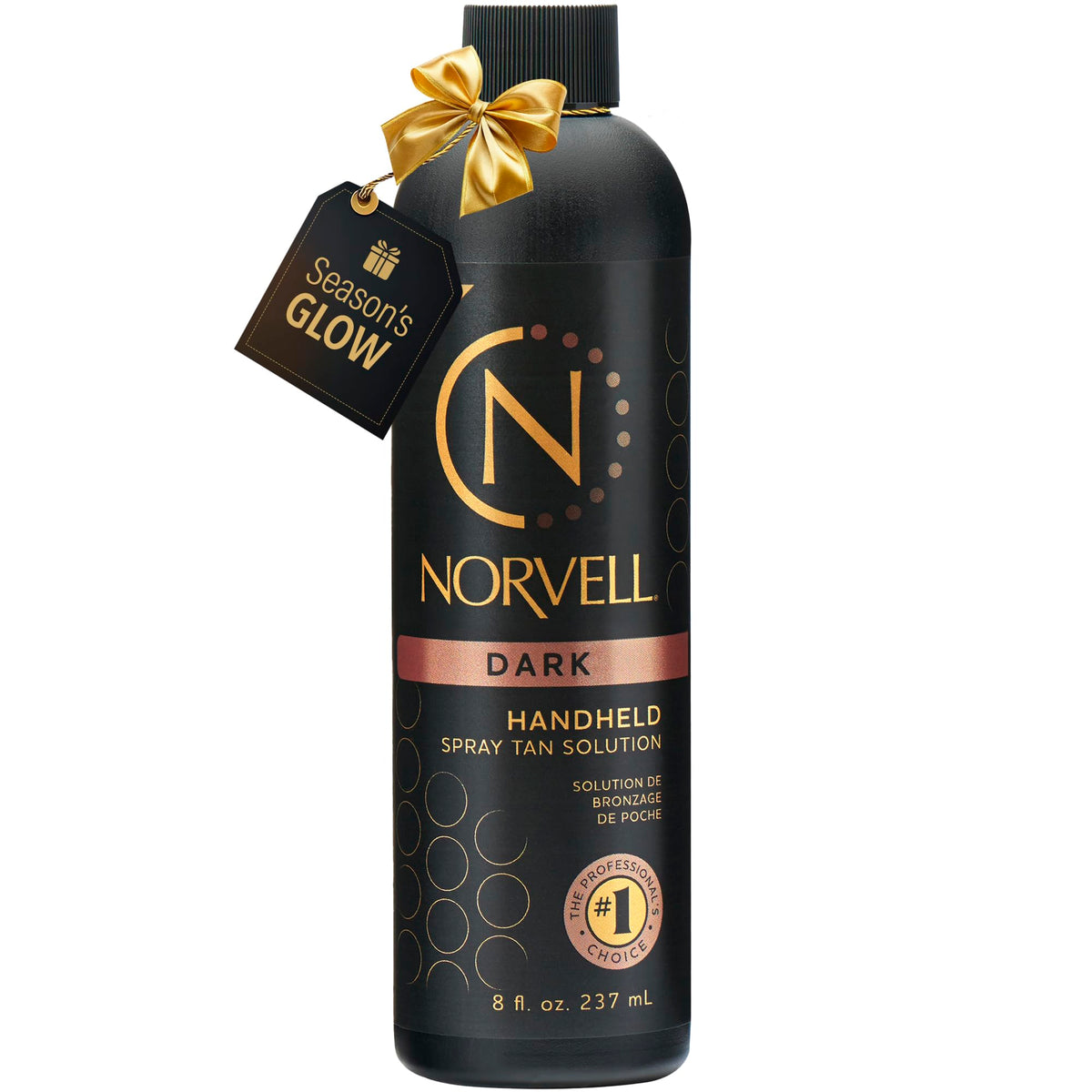 Norvell Premium Spray Tan Solution Dark bottle pour for an even bronze glow