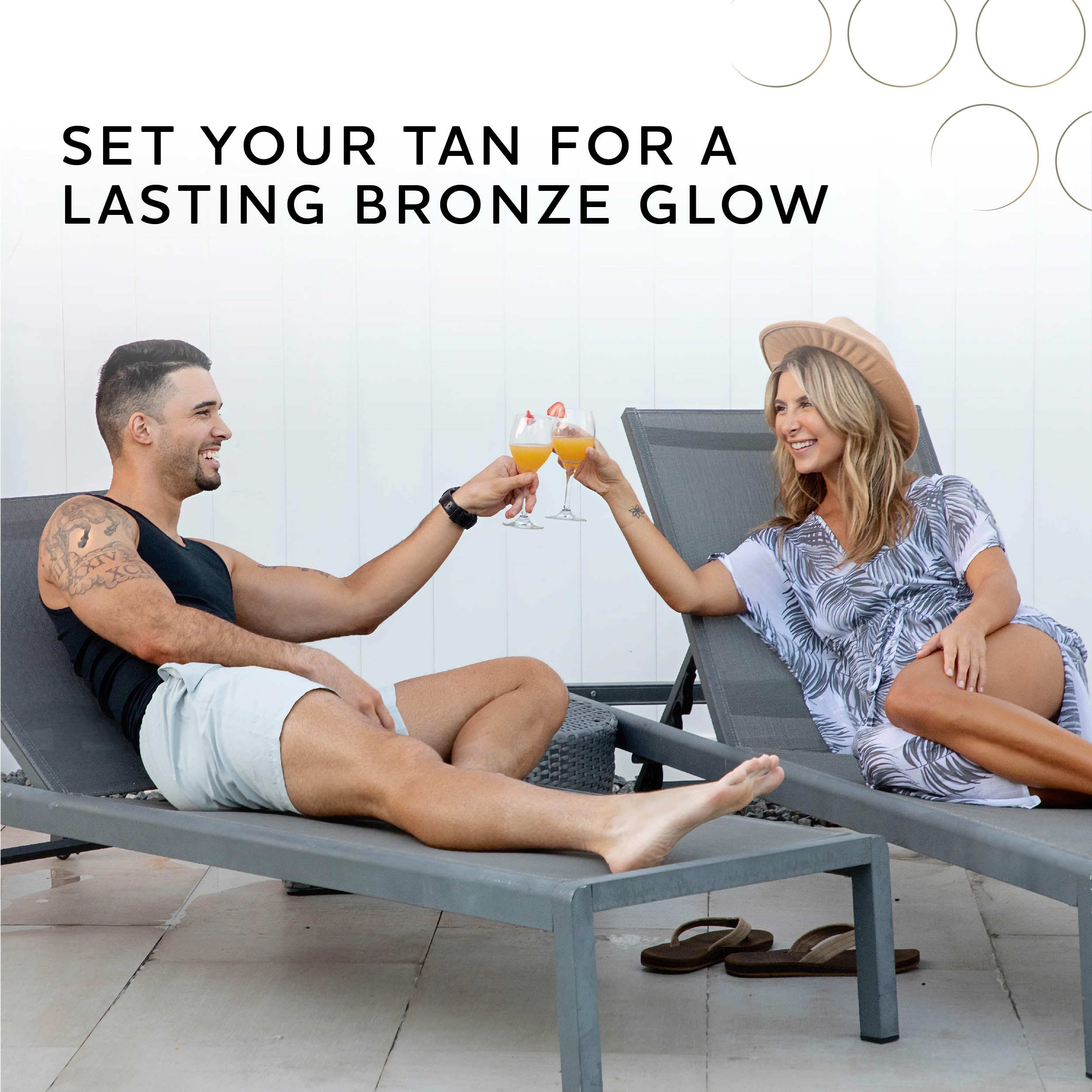 Norvell Tan-Lucent demonstrates heat and humidity protection for tan longevity