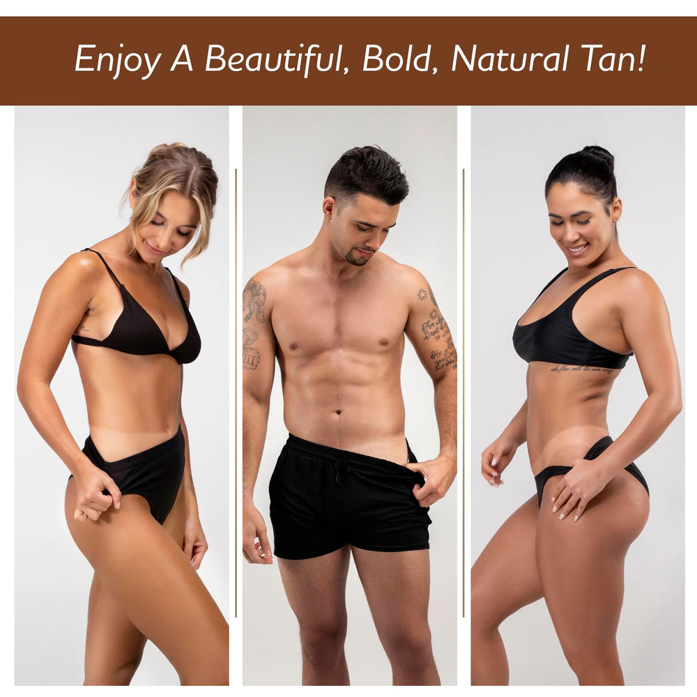 Norvell Tuscan Rapid Self-Tanning Mousse texture closeup for smooth, even tan application.