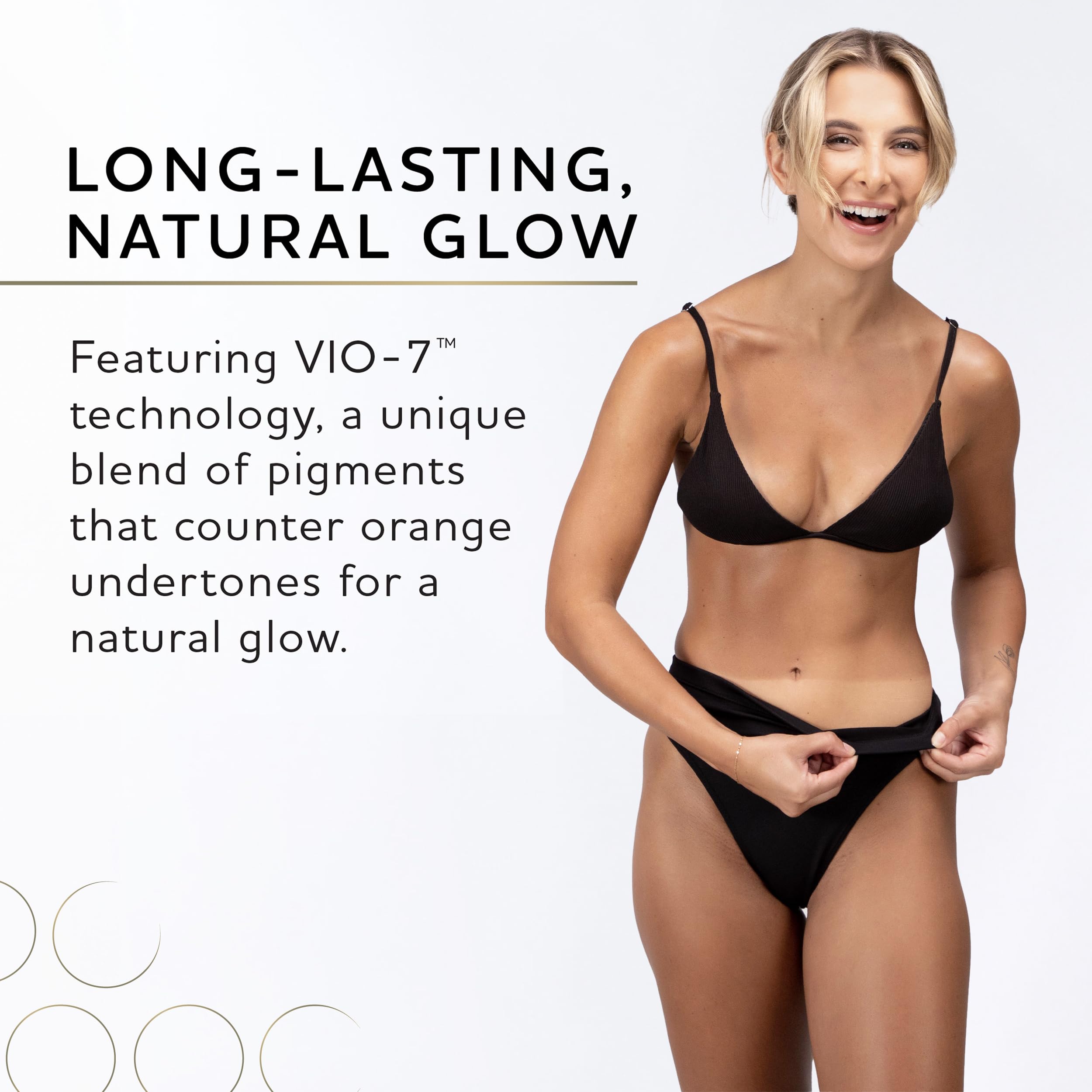 Norvell Tuscan Rapid Self-Tanning Mousse with Vitamin E and Aloe for hydrating glow.