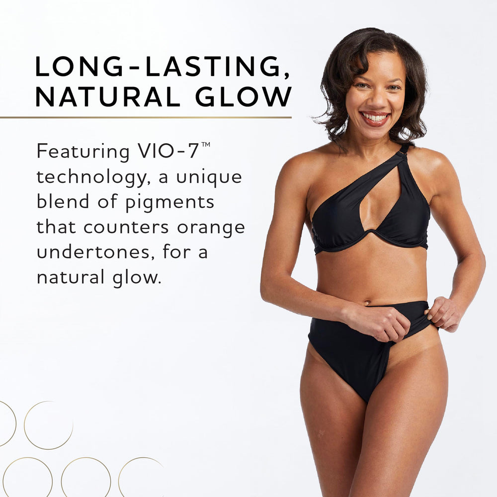 Norvell Venetian arm application demonstrates even spray-on tan for natural-looking coverage.