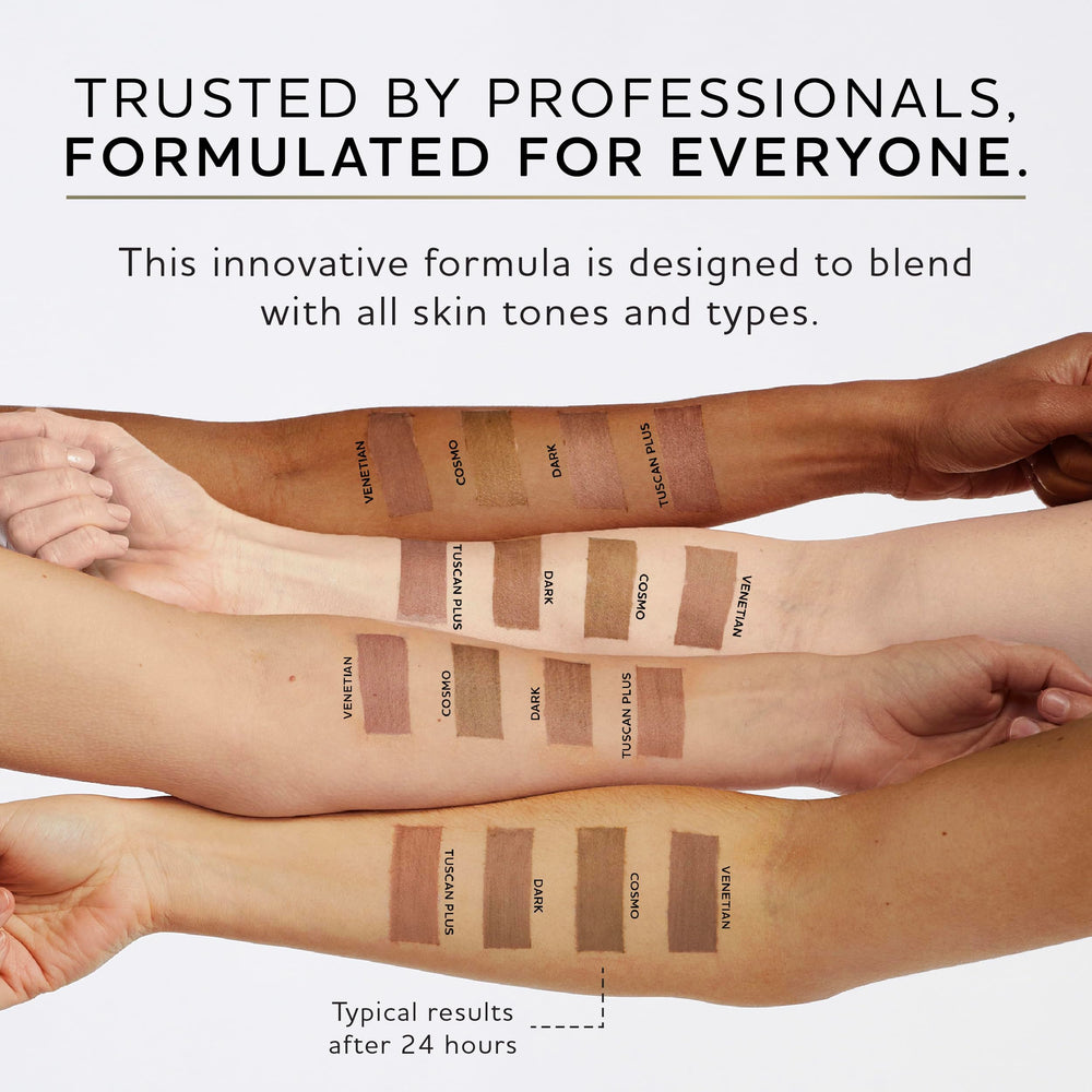 Norvell Venetian CC glow benefits image emphasizes moisturize brighten and firm