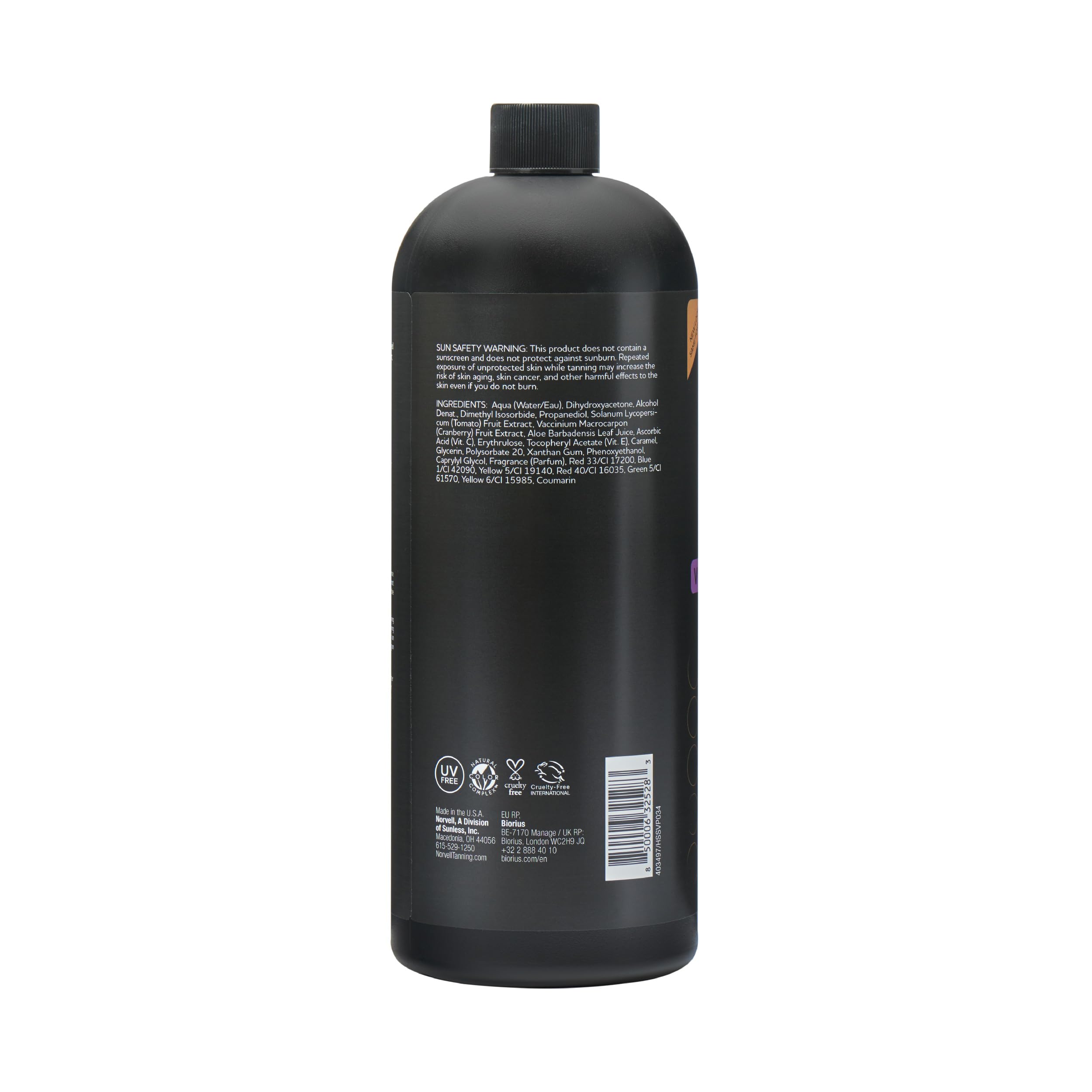 Norvell Venetian Plus expiration date label reinforces freshness and results