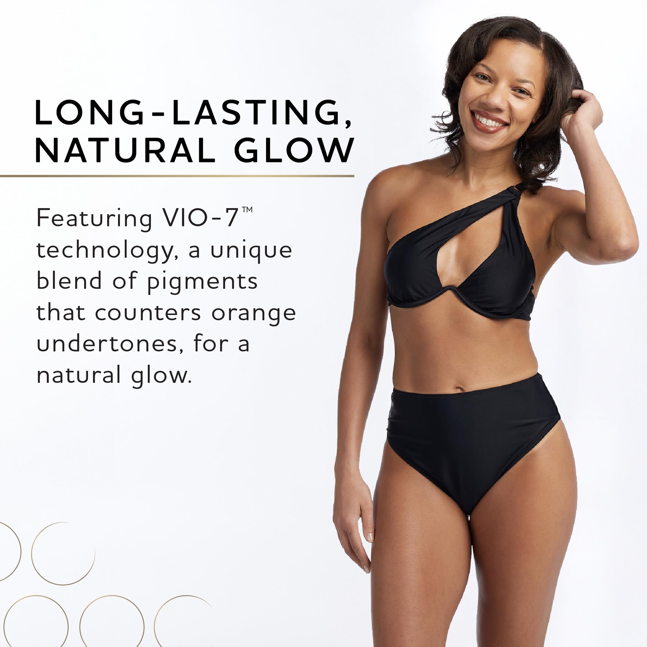 Norvell Venetian Plus tan swatches reveal natural bronze shade