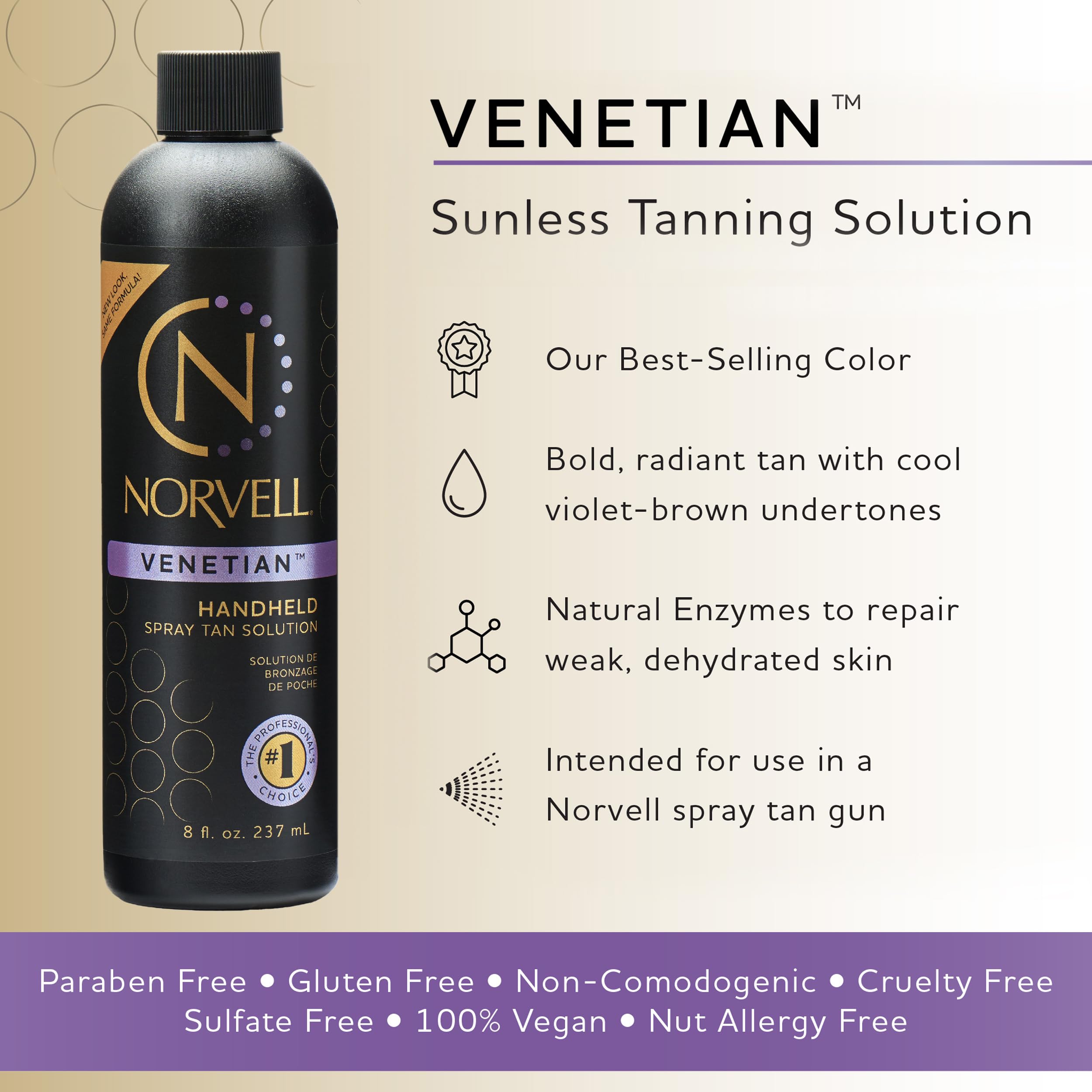 Norvell Venetian spray application demonstrates fast, even application for professional-grade results.