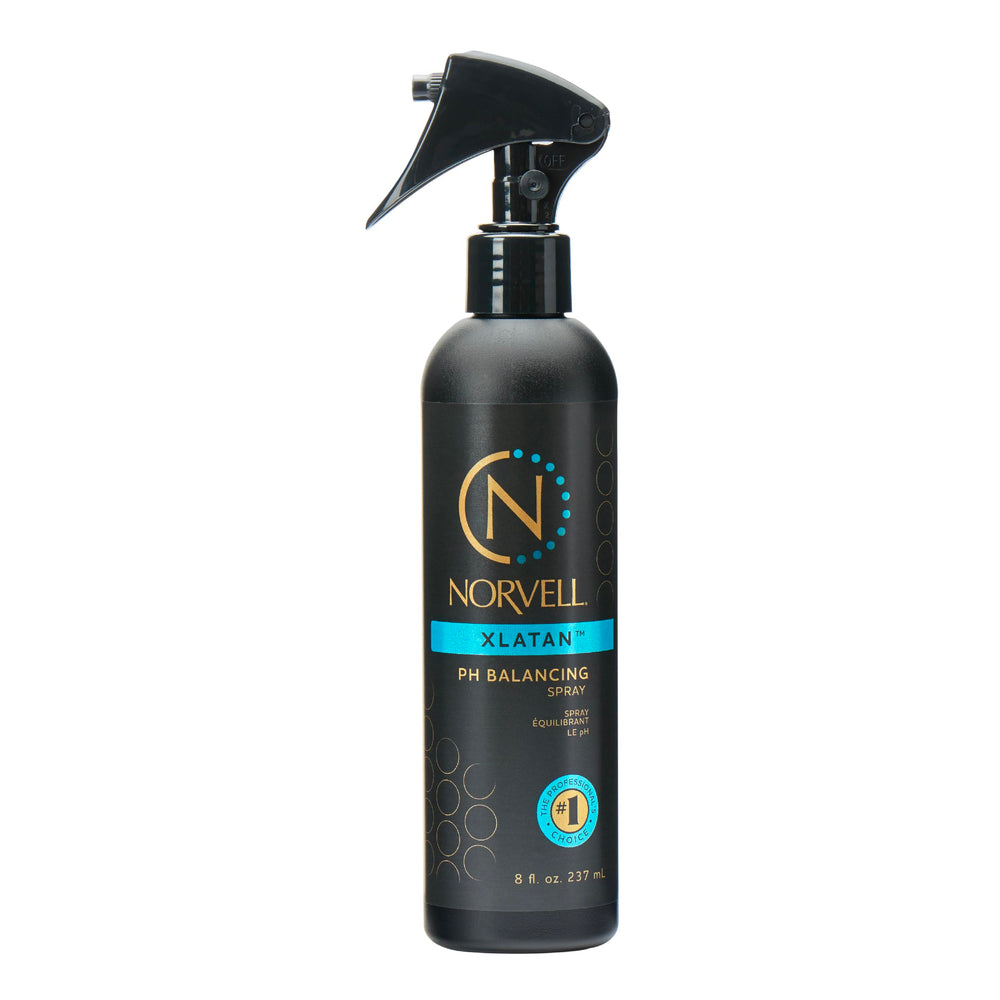 Norvell XLATAN pH-balancing spray bottle for even color development