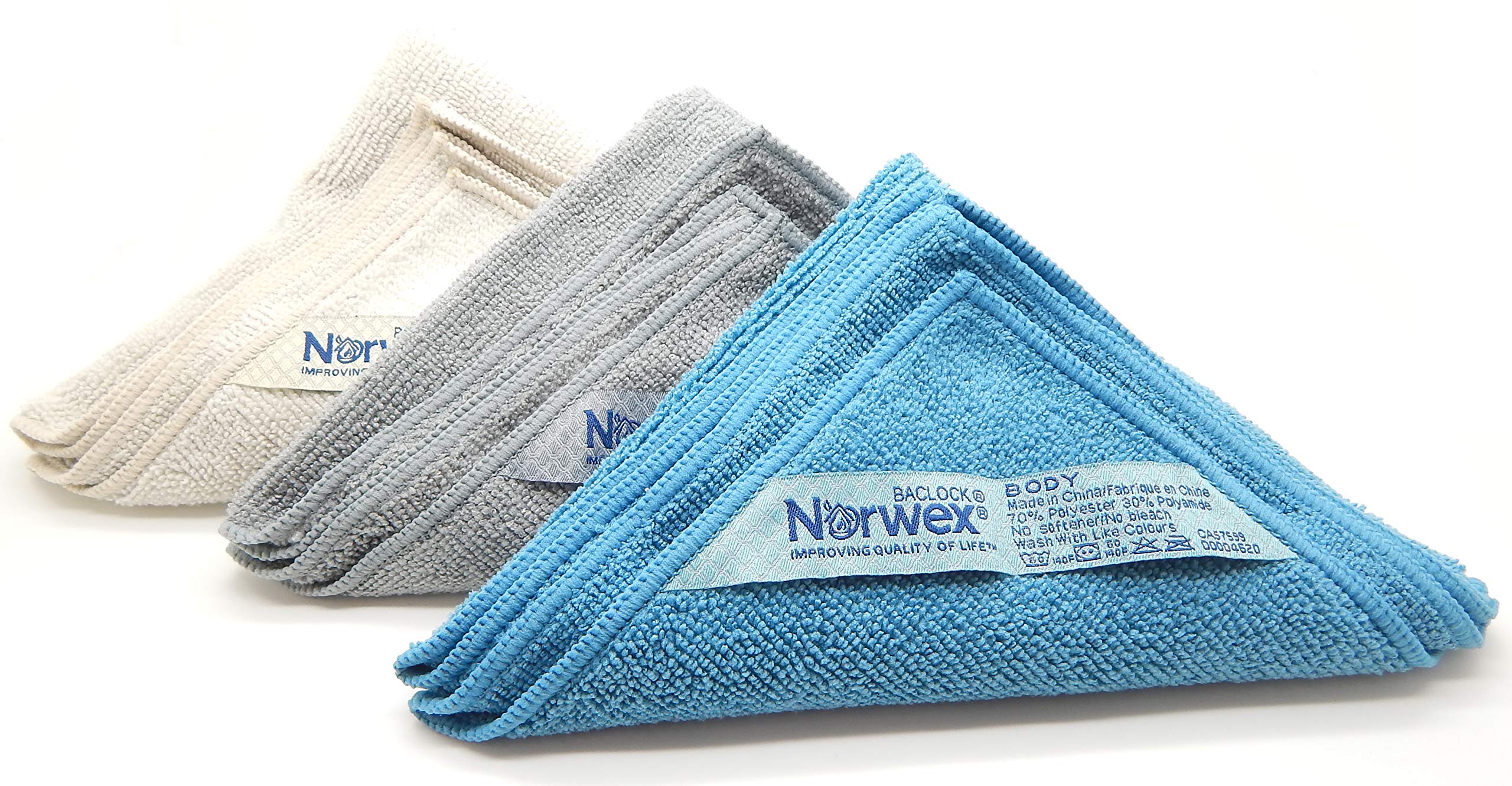 Norwex BacLock close-up highlighting self-purification and odor control.