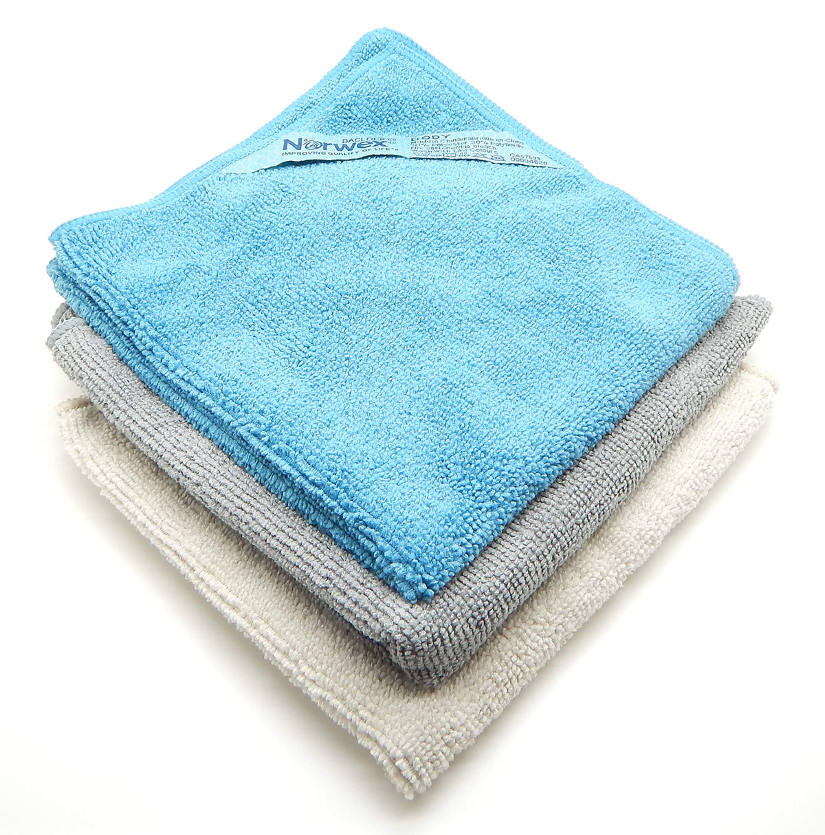Norwex Coastal Three Pack box view for easy storage and travel-ready setup.