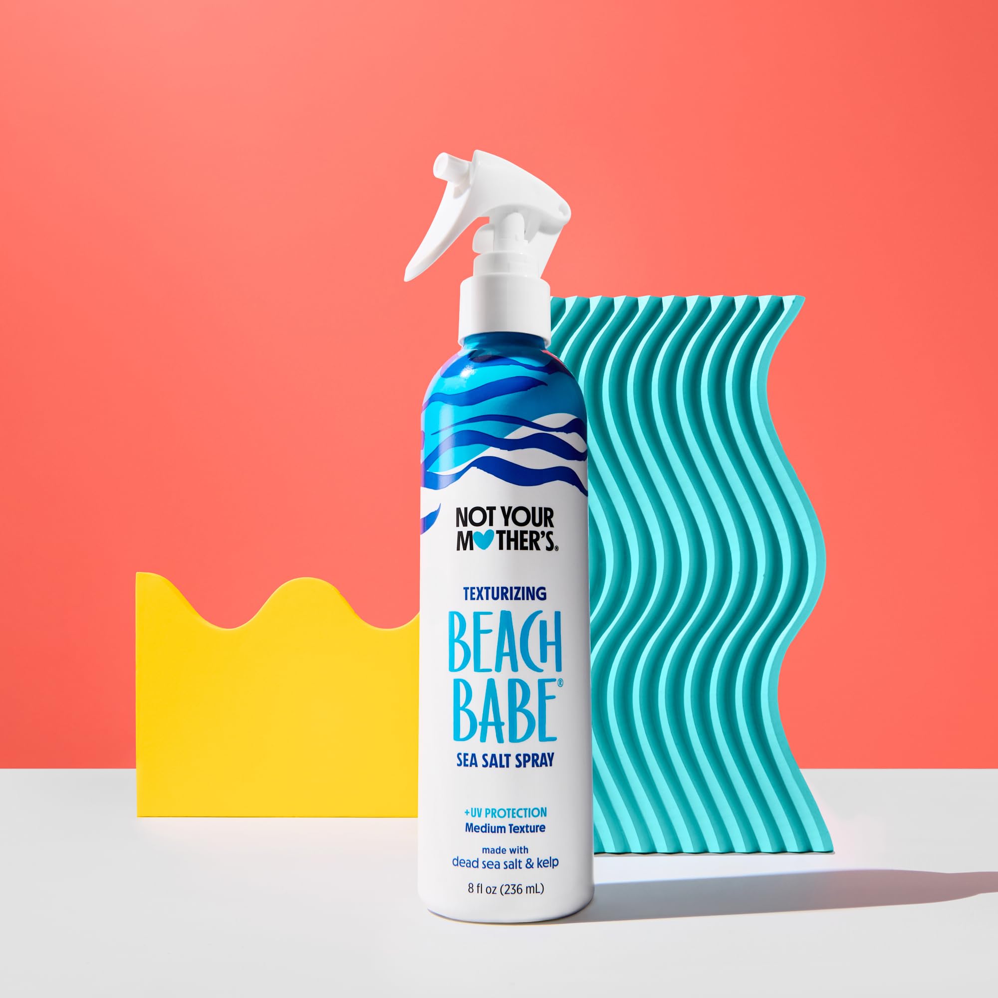 Not Your Mother's Beach Babe packaging uses 75 percent PCR plastic.