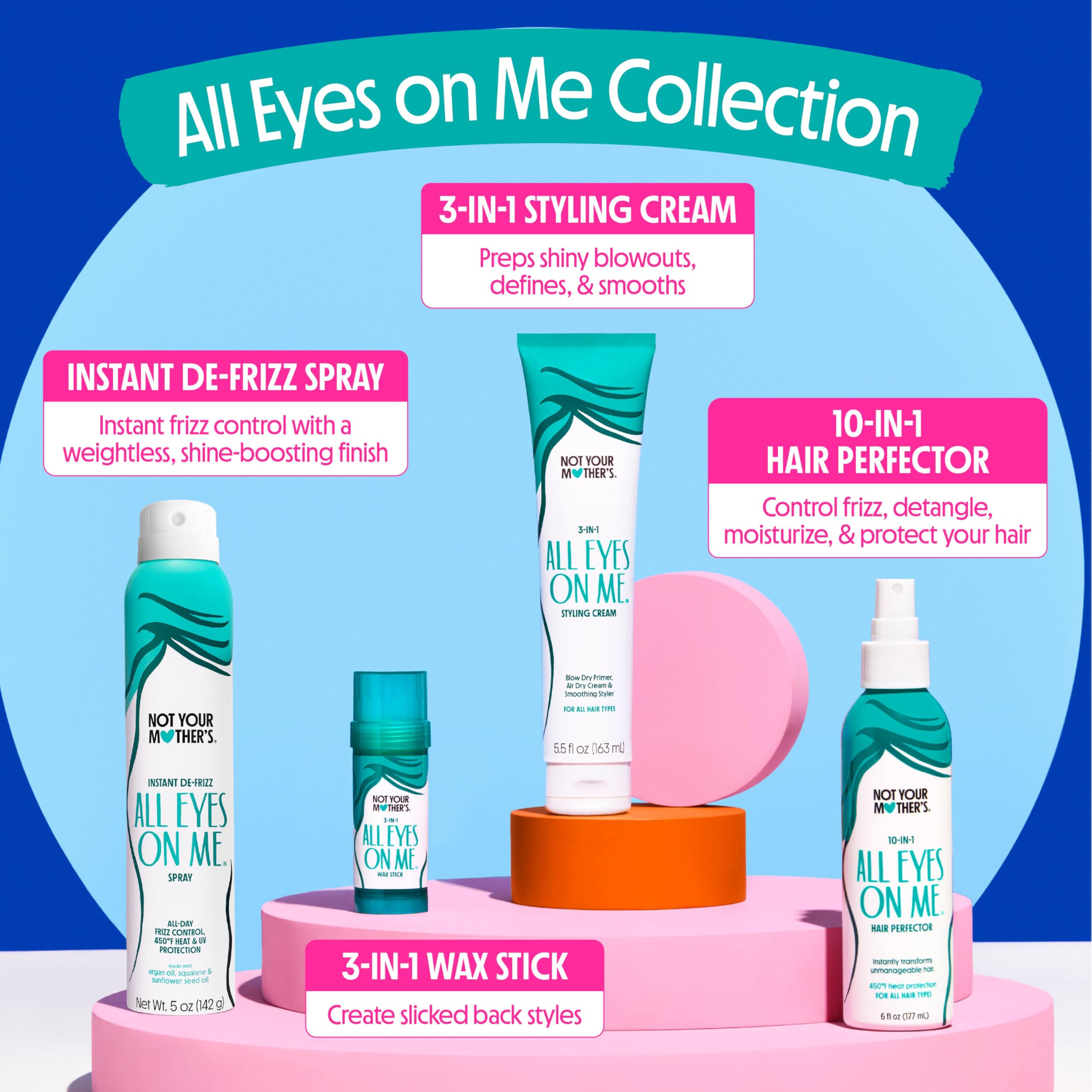 Not Your Mother's All Eyes On Me 3-pack packaging shown for value