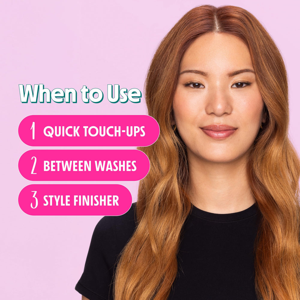 Two-pack of All Eyes On Me de-frizz spray emphasizes value and consistency